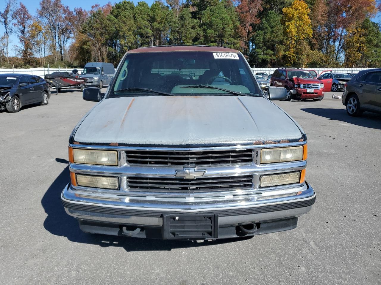 1996 Chevrolet Tahoe K1500 Black vin: 1GNEK13R7TJ328652