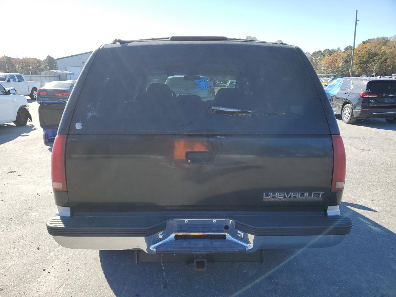 1996 Chevrolet Tahoe K1500 Black vin: 1GNEK13R7TJ328652