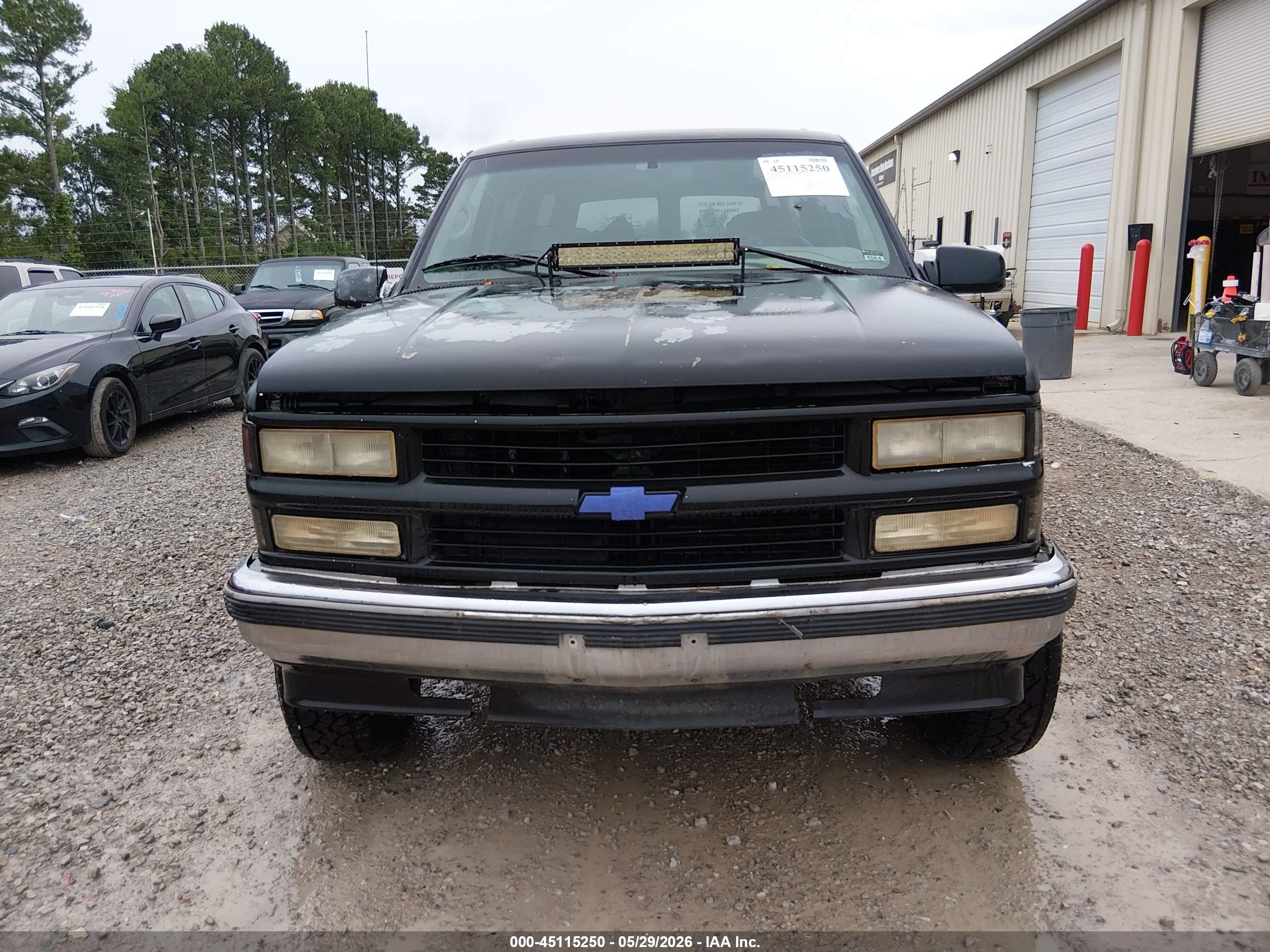 1996 Chevrolet Tahoe K1500 Черный vin: 1GNEK13R7TJ342812