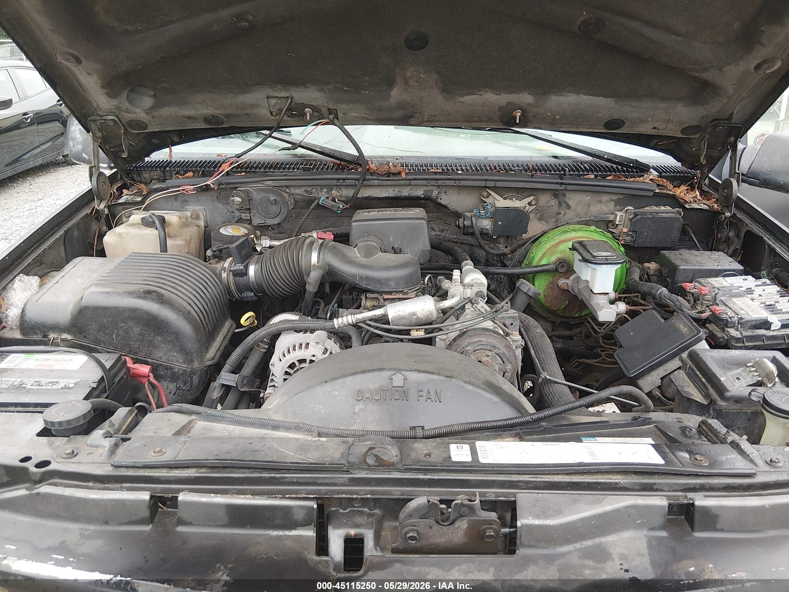 1996 Chevrolet Tahoe K1500 Черный vin: 1GNEK13R7TJ342812