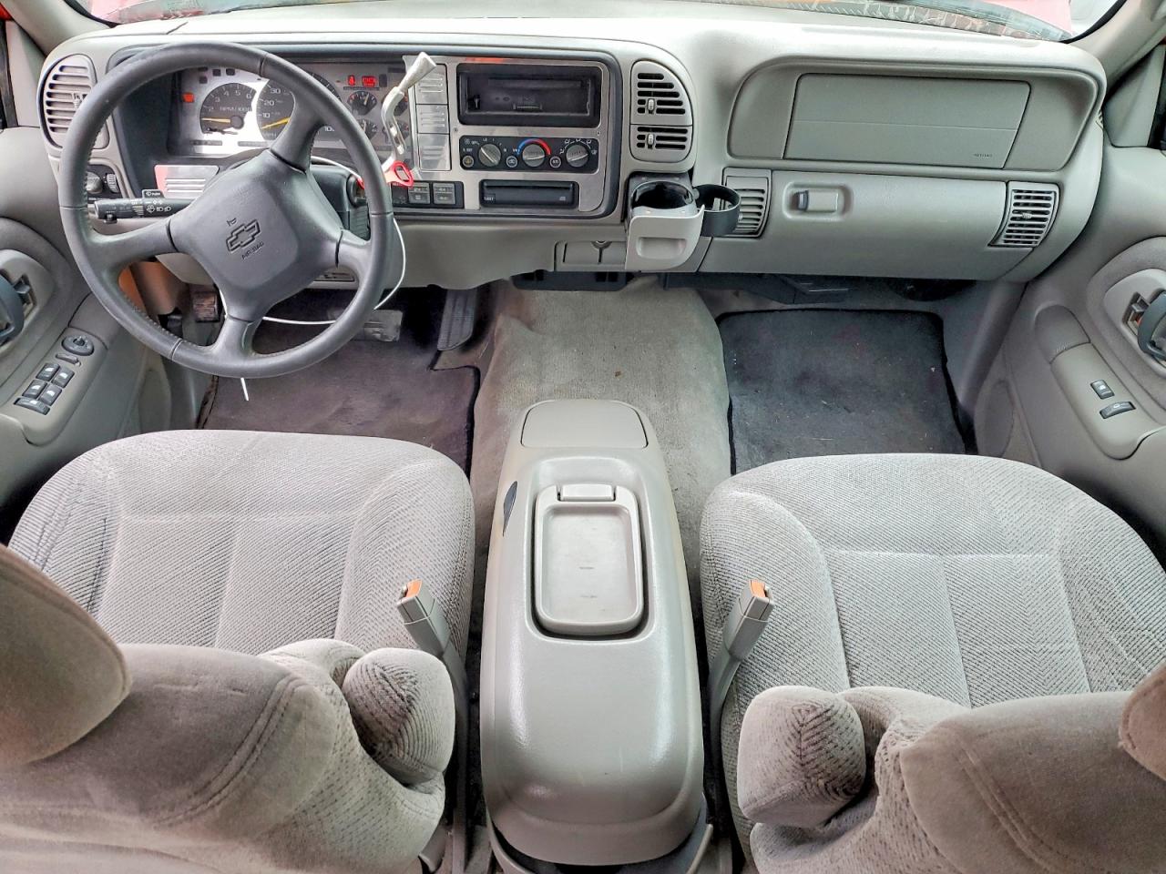 1998 Chevrolet Tahoe K1500 Red vin: 1GNEK13R7WJ338778
