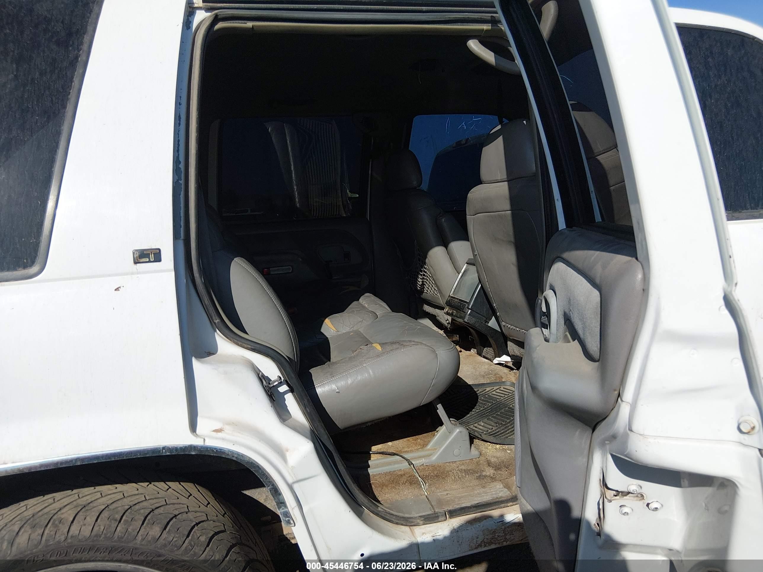 1996 Chevrolet Tahoe K1500 White vin: 1GNEK13R8TJ340924