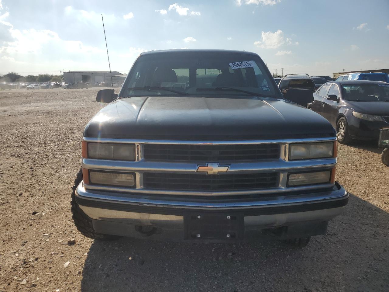 1996 Chevrolet Tahoe K1500 Black vin: 1GNEK13R8TJ403150