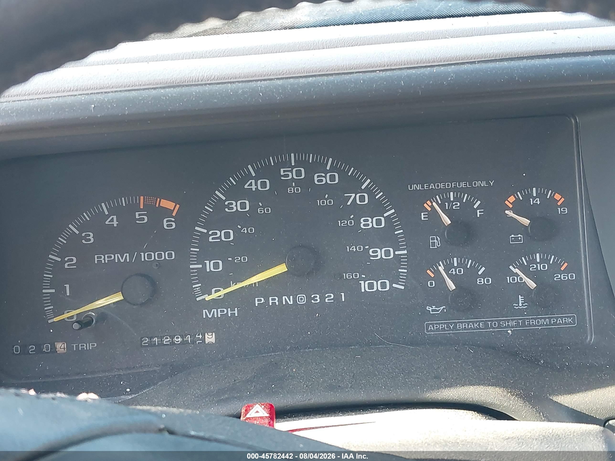 1996 Chevrolet Tahoe K1500 Brown vin: 1GNEK13R8TJ413337
