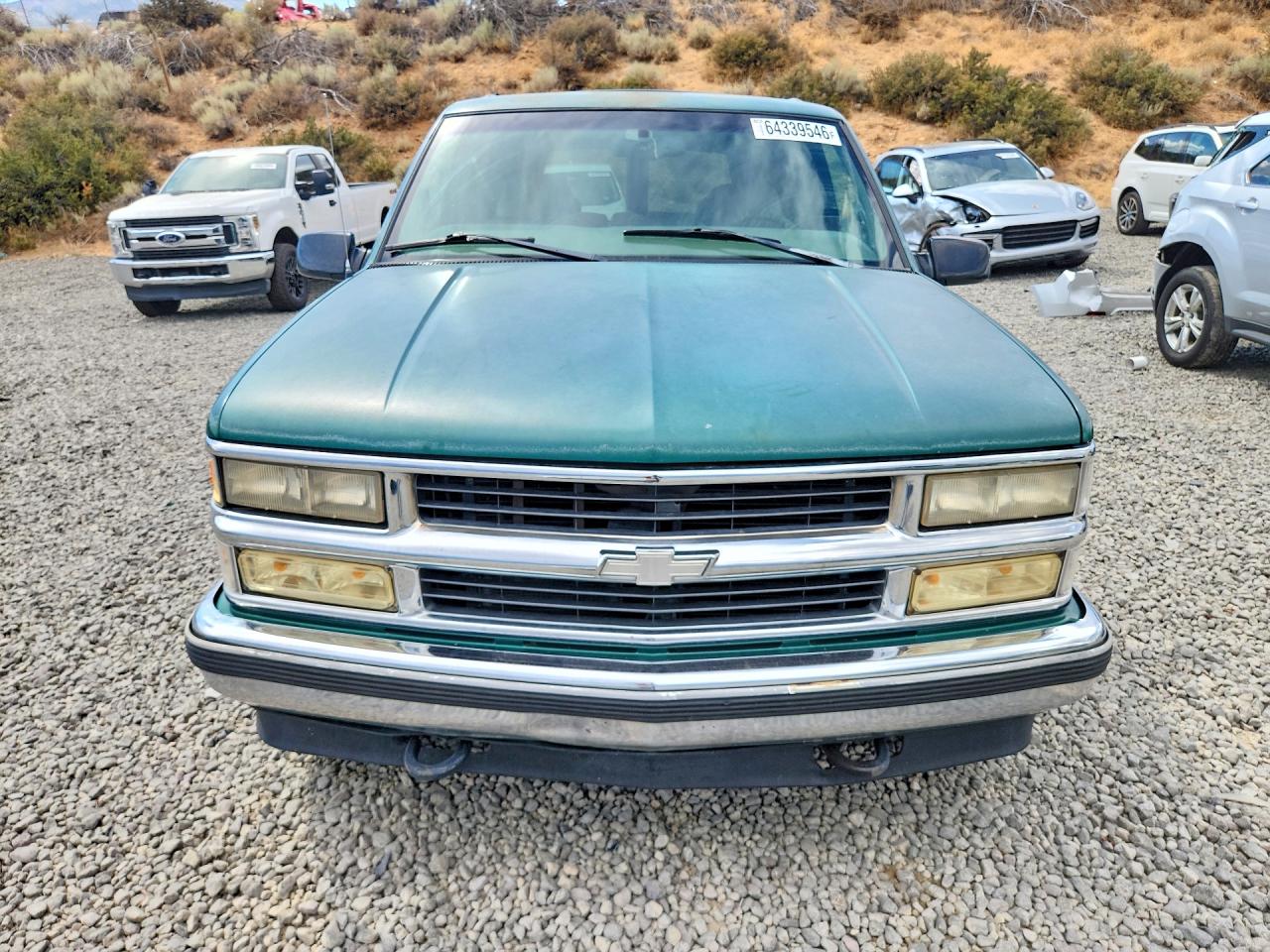 1999 Chevrolet Tahoe K1500 Зеленый vin: 1GNEK13R8XJ347491