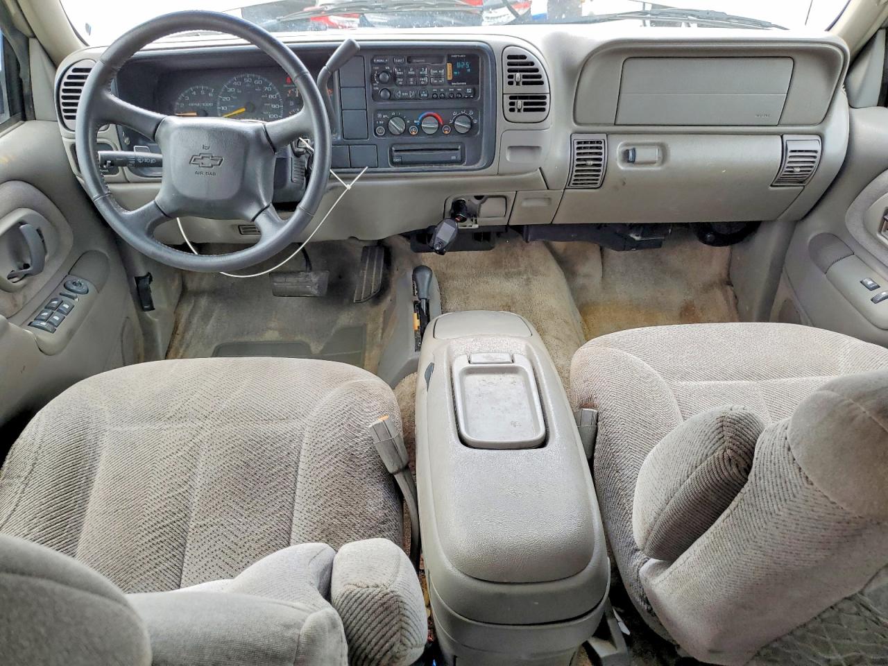 1999 Chevrolet Tahoe K1500 Tan vin: 1GNEK13R9XJ517471