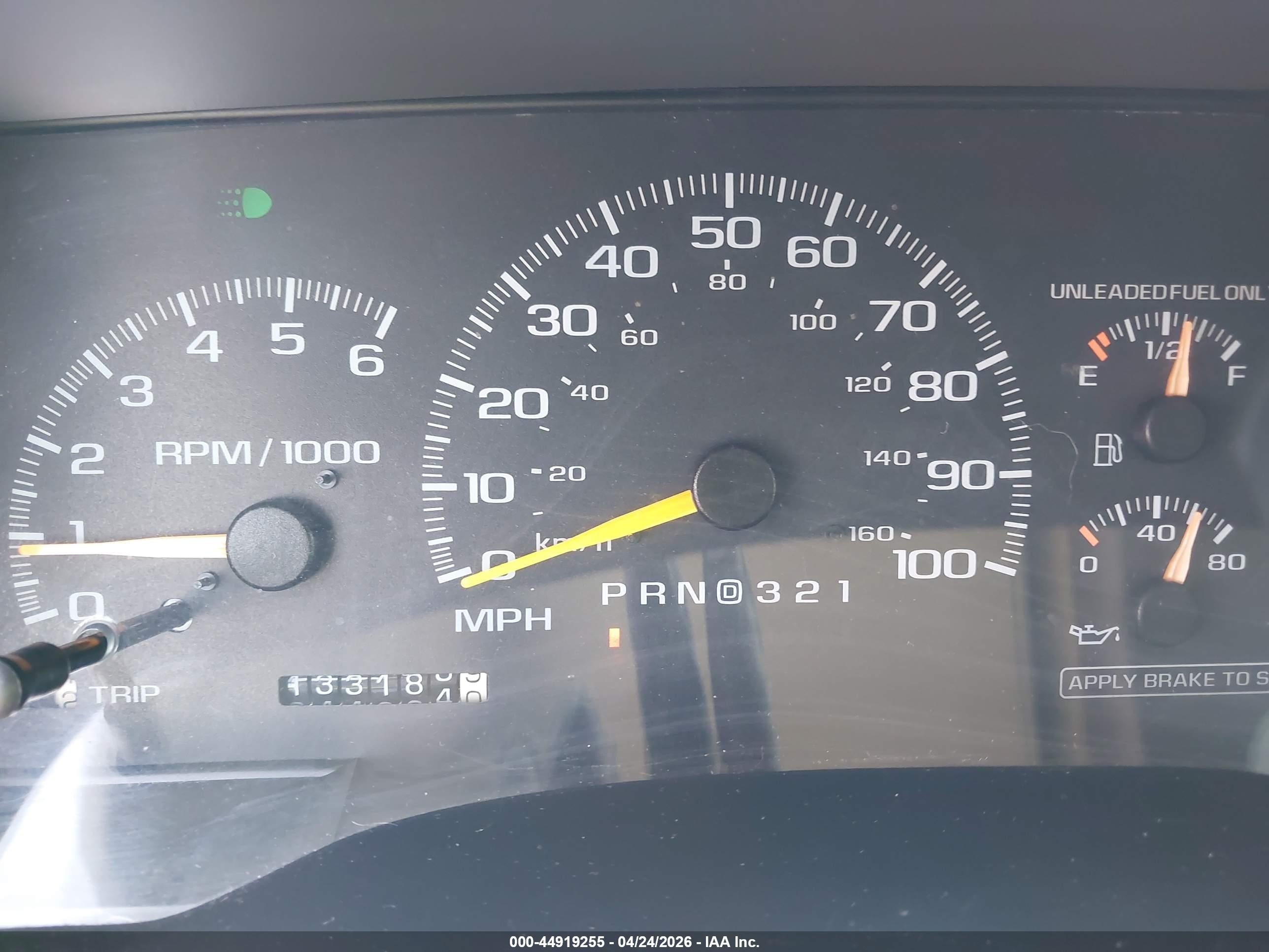 1997 Chevrolet Tahoe Ls Silver vin: 1GNEK13RXVJ301528