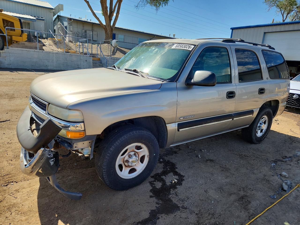2001 Chevrolet Tahoe K1500 Tan vin: 1GNEK13T11R178984