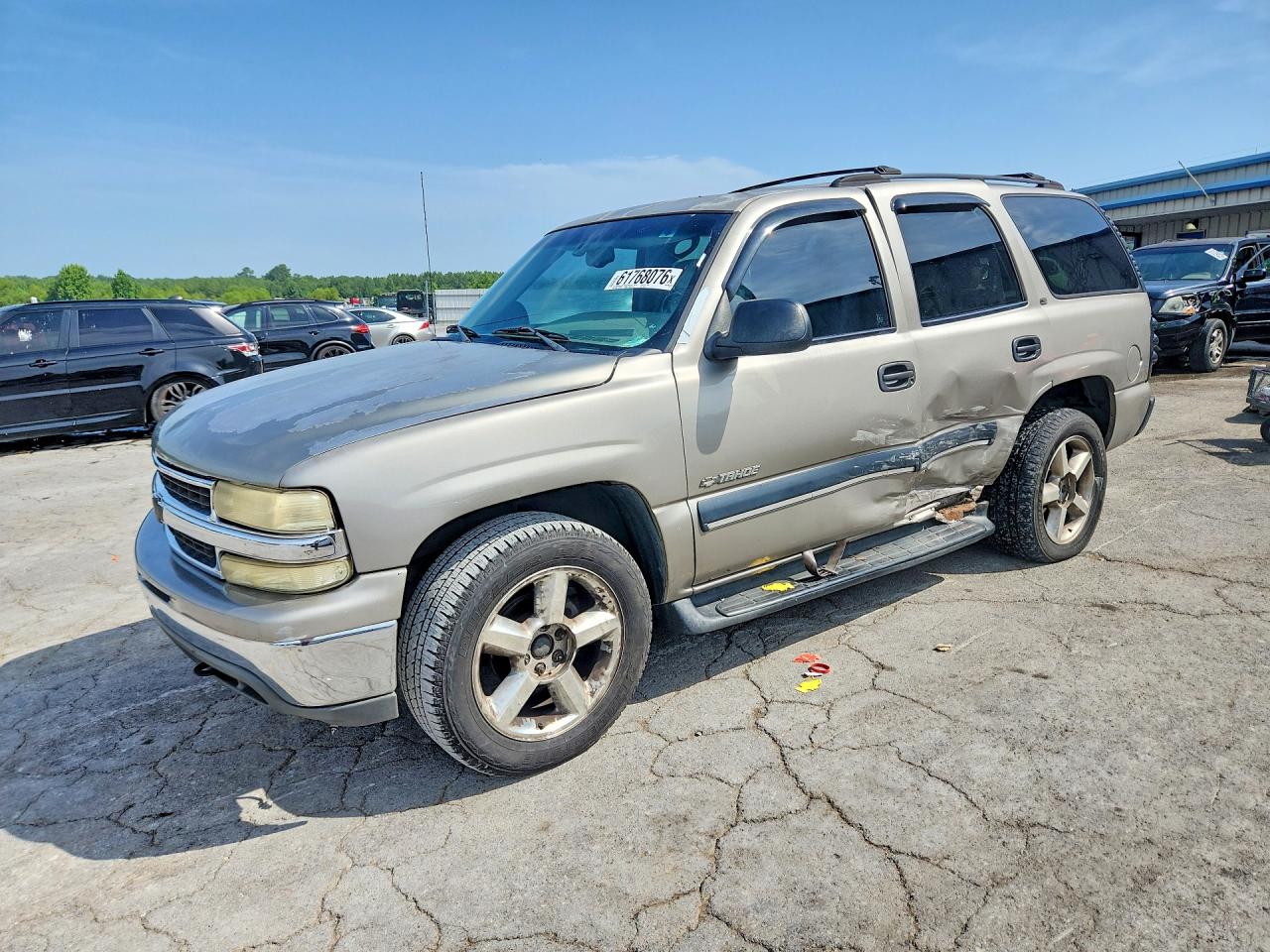 2002 Chevrolet Tahoe K1500 Gold vin: 1GNEK13T12J106313