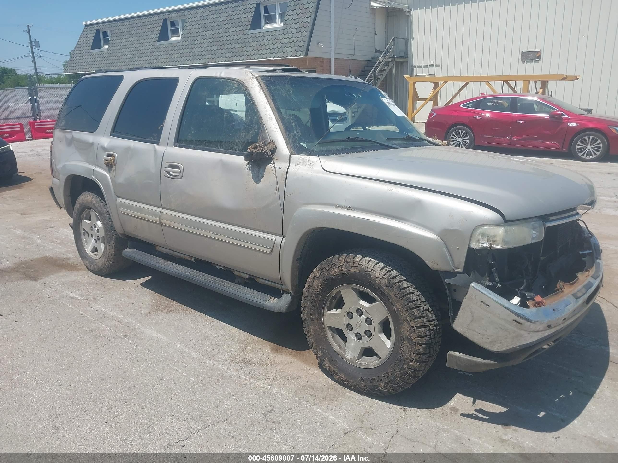 2005 Chevrolet Tahoe Lt Желто-коричневый vin: 1GNEK13T15R201332
