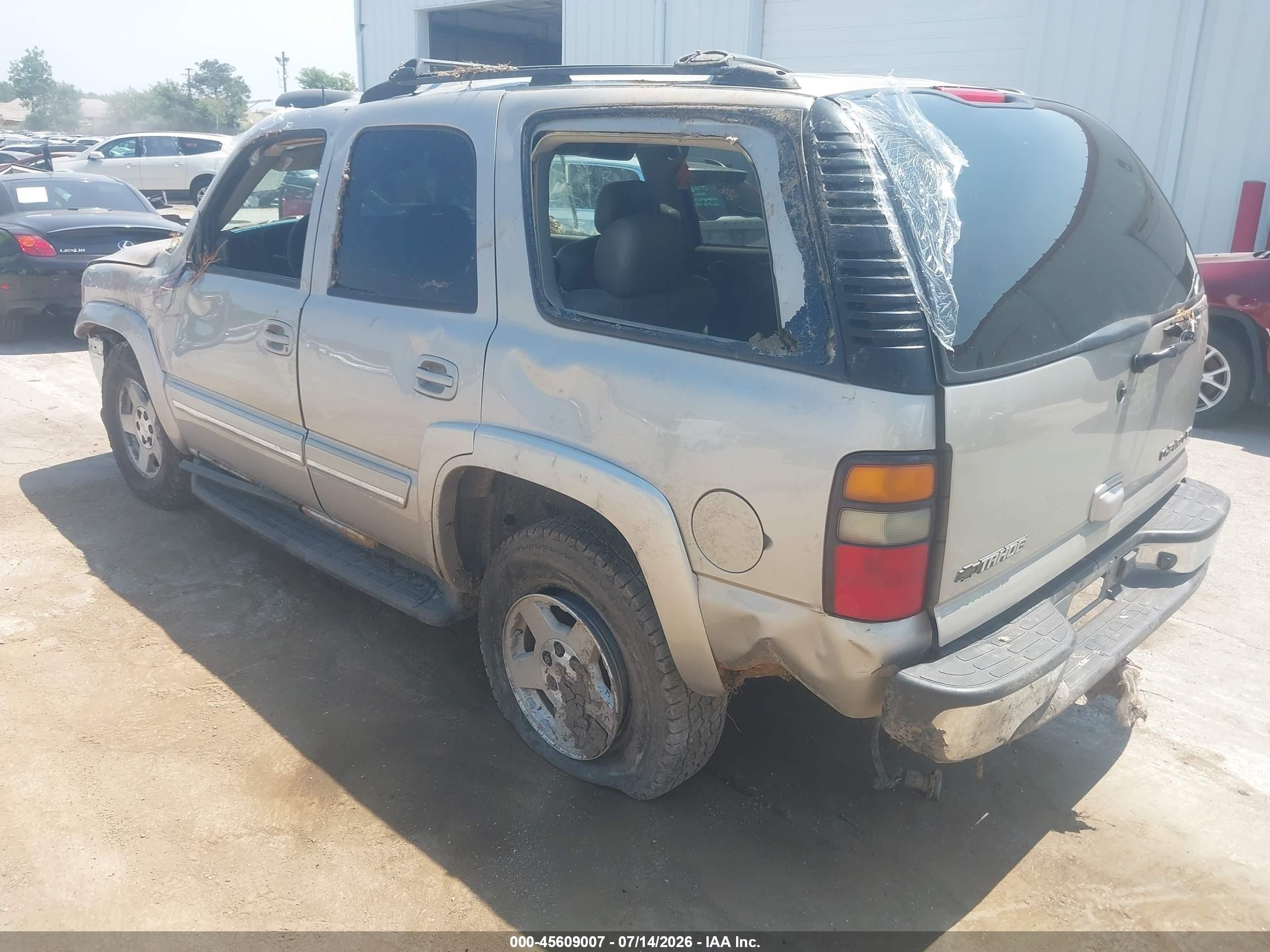 2005 Chevrolet Tahoe Lt Tan vin: 1GNEK13T15R201332
