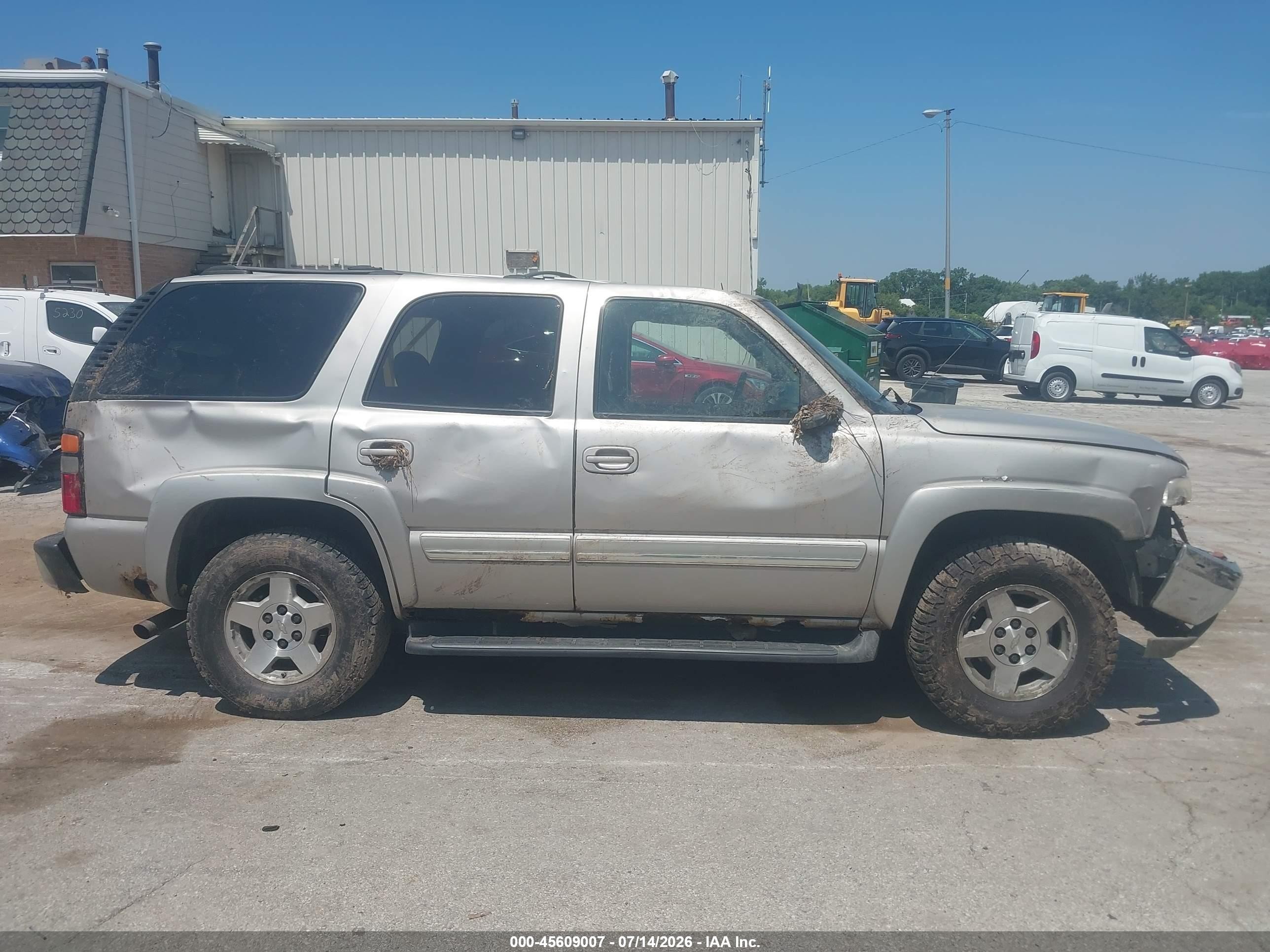 2005 Chevrolet Tahoe Lt Tan vin: 1GNEK13T15R201332