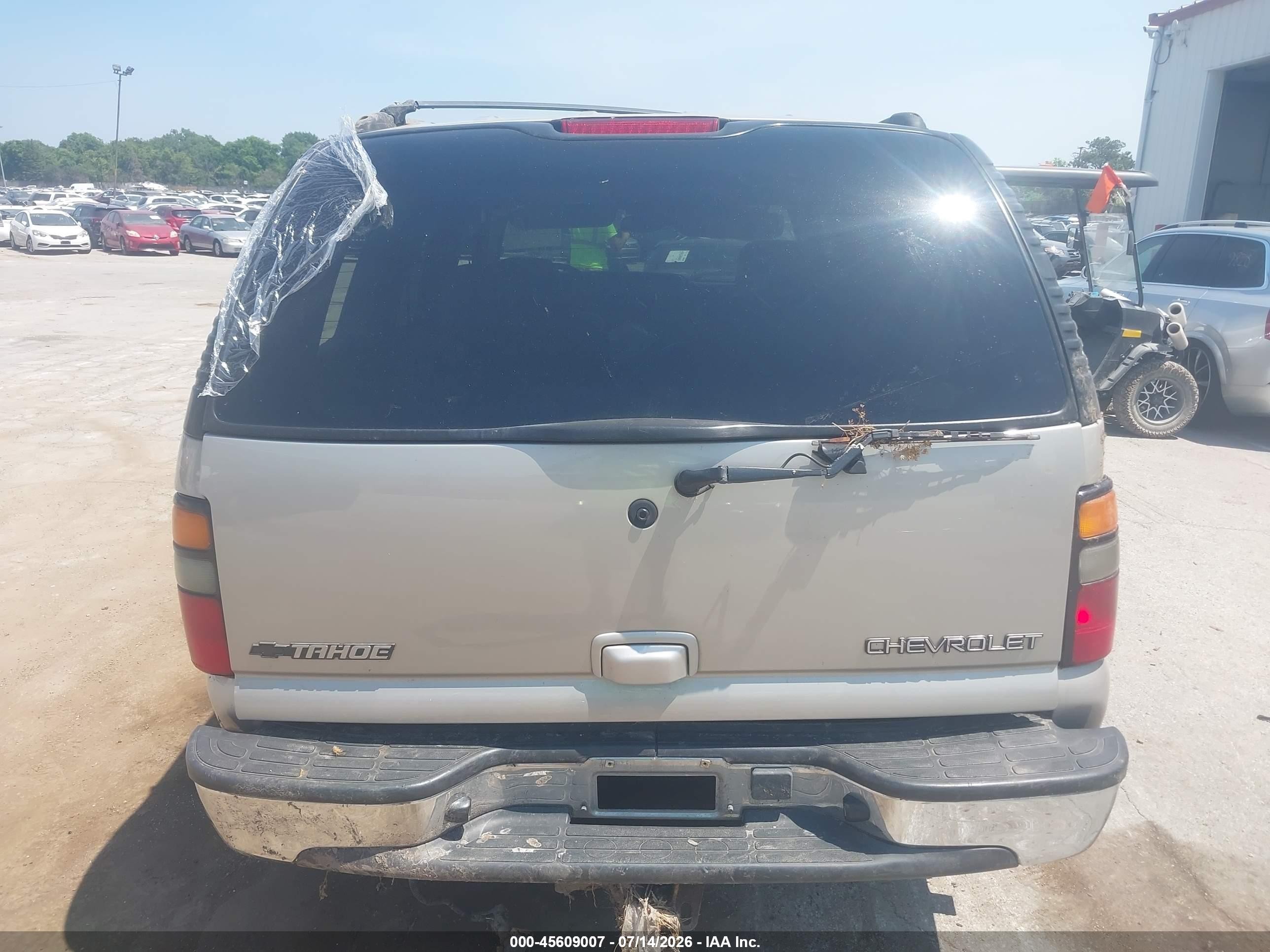 2005 Chevrolet Tahoe Lt Tan vin: 1GNEK13T15R201332