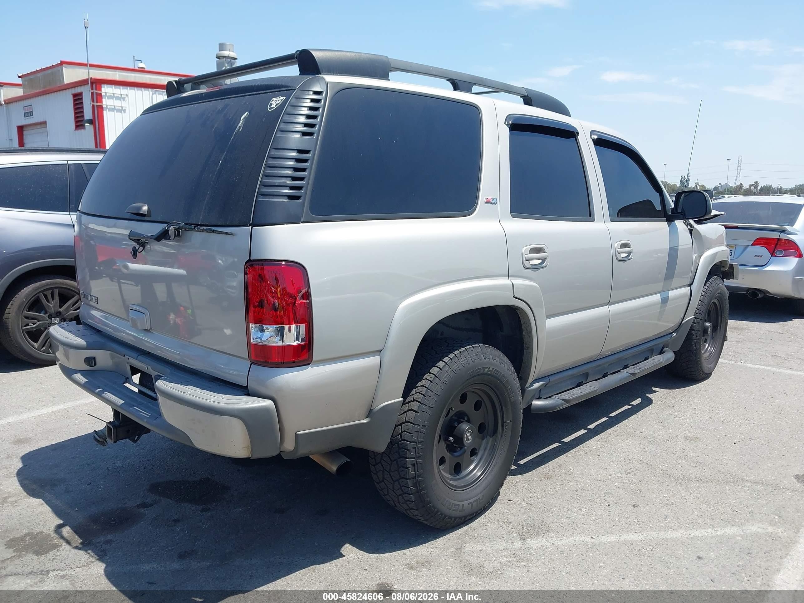 2005 Chevrolet Tahoe Z71 Champagne vin: 1GNEK13T15R260123
