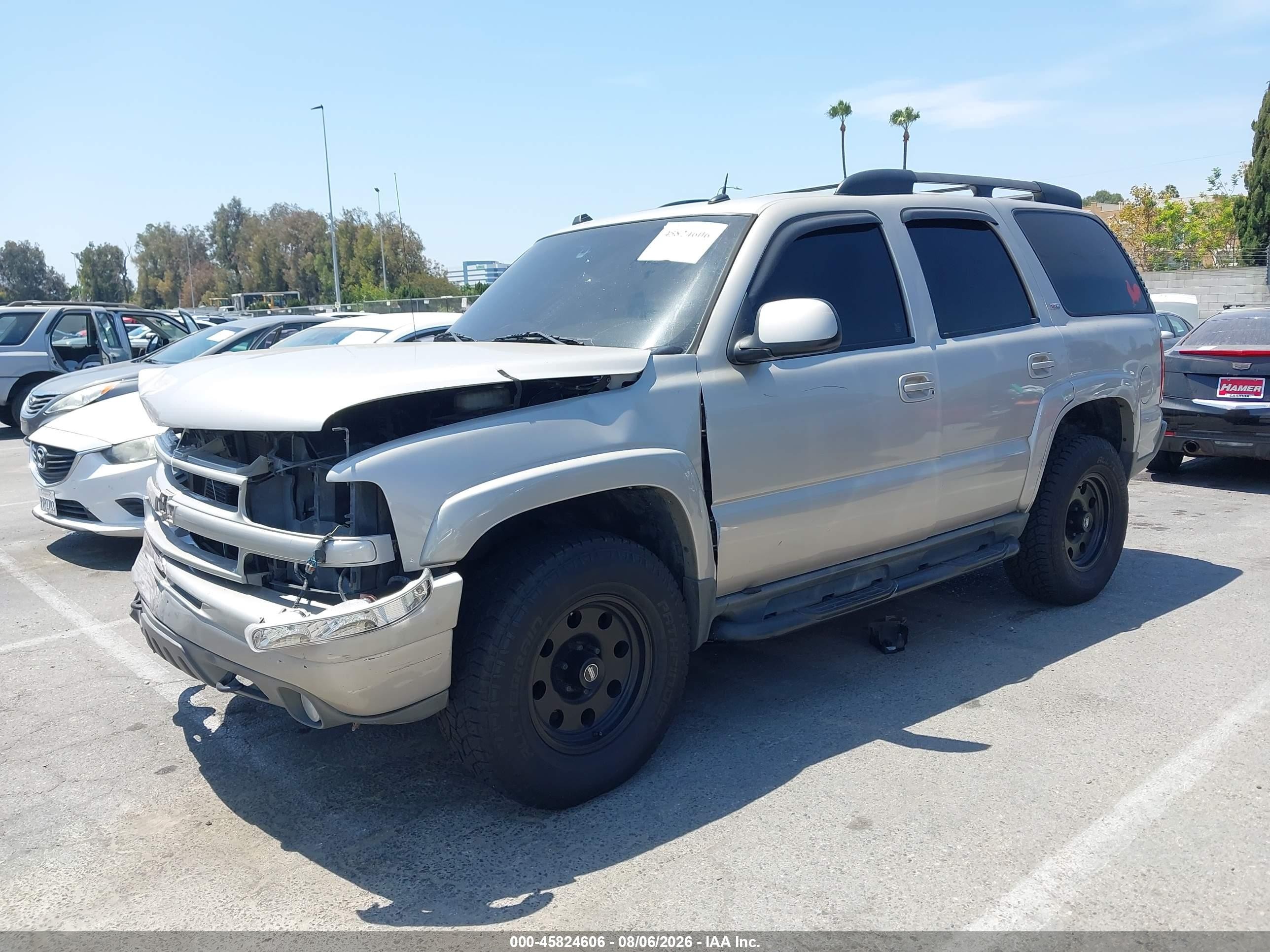 2005 Chevrolet Tahoe Z71 Champagne vin: 1GNEK13T15R260123
