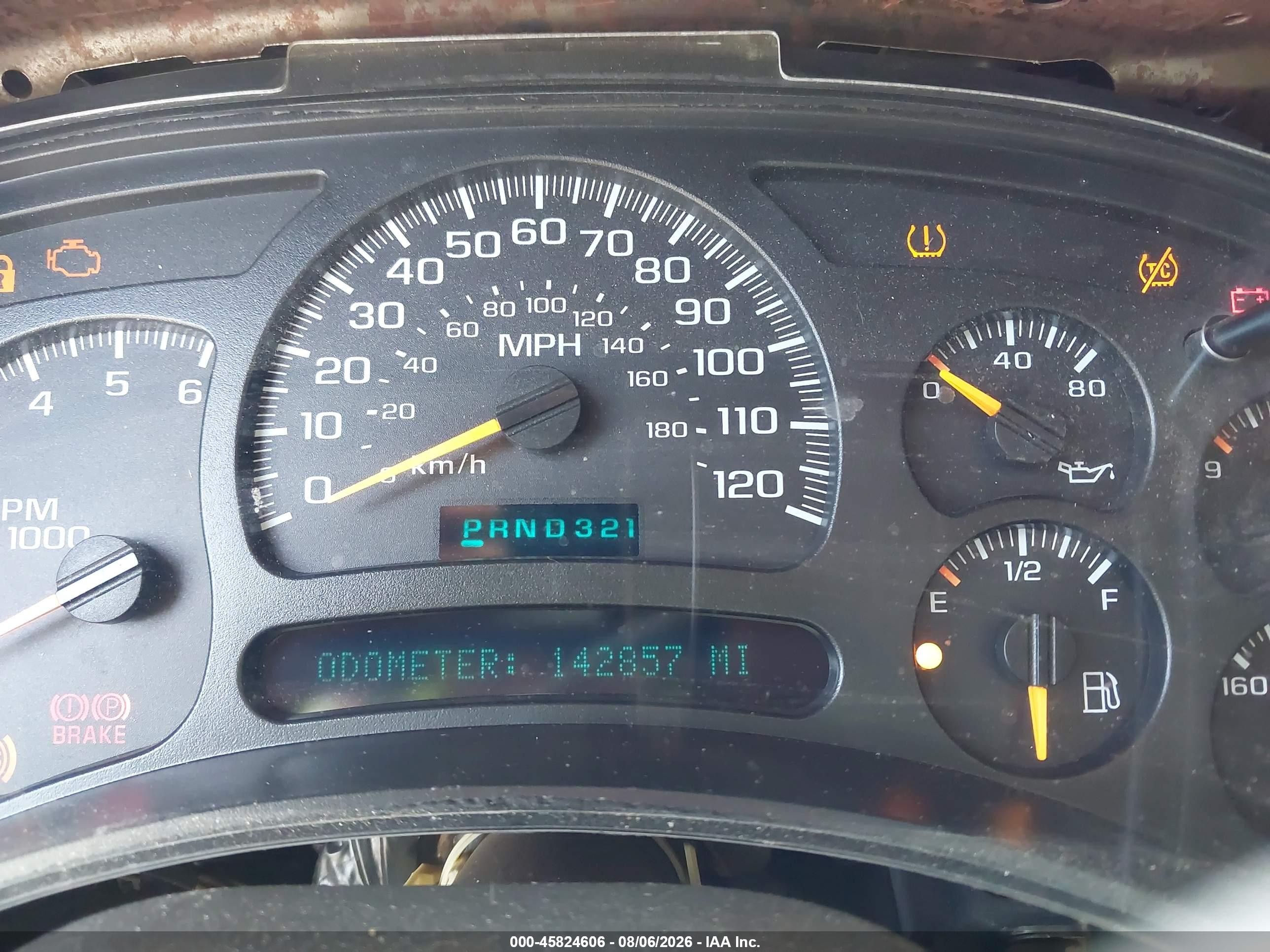 2005 Chevrolet Tahoe Z71 Champagne vin: 1GNEK13T15R260123