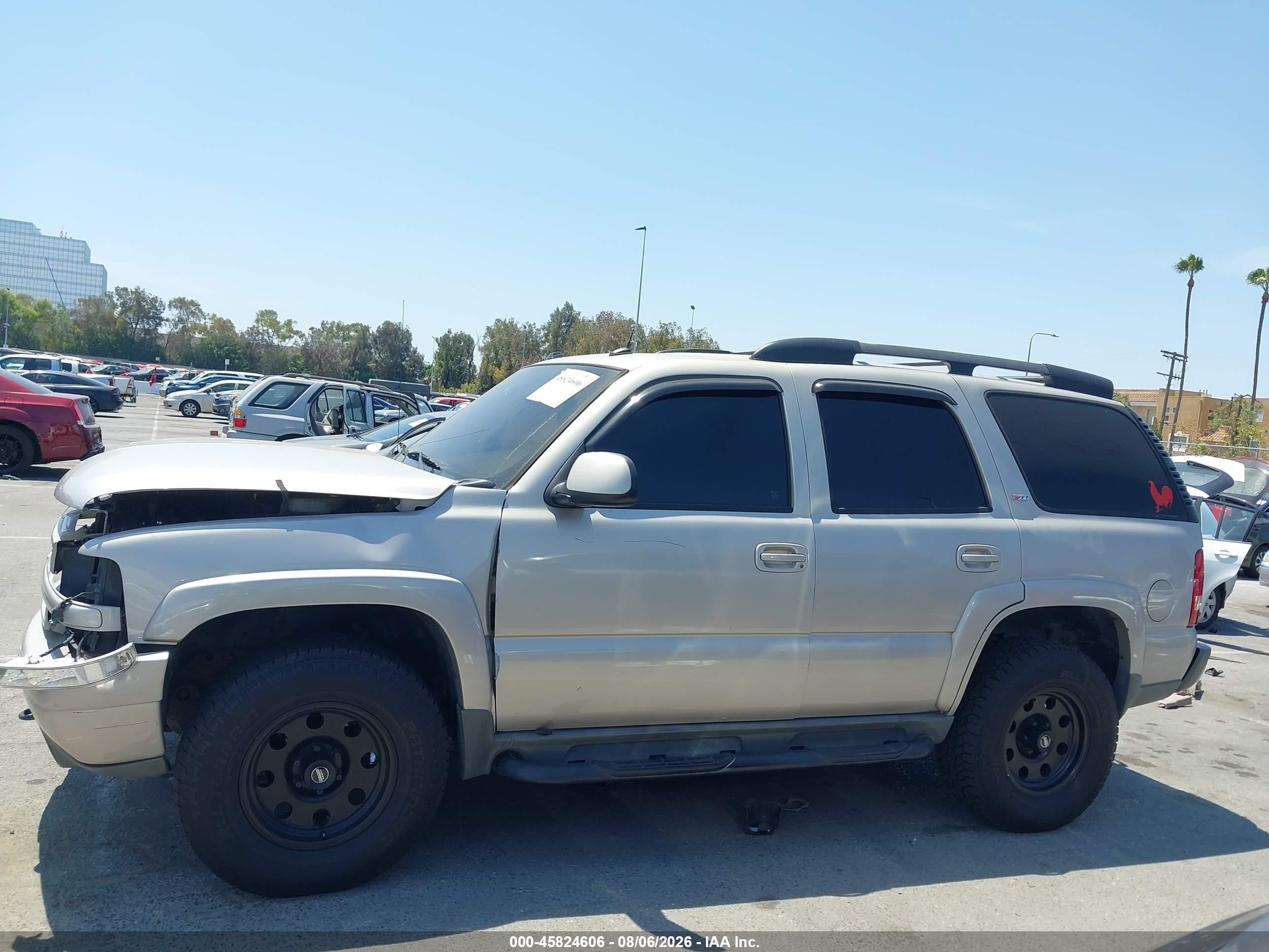 2005 Chevrolet Tahoe Z71 Champagne vin: 1GNEK13T15R260123