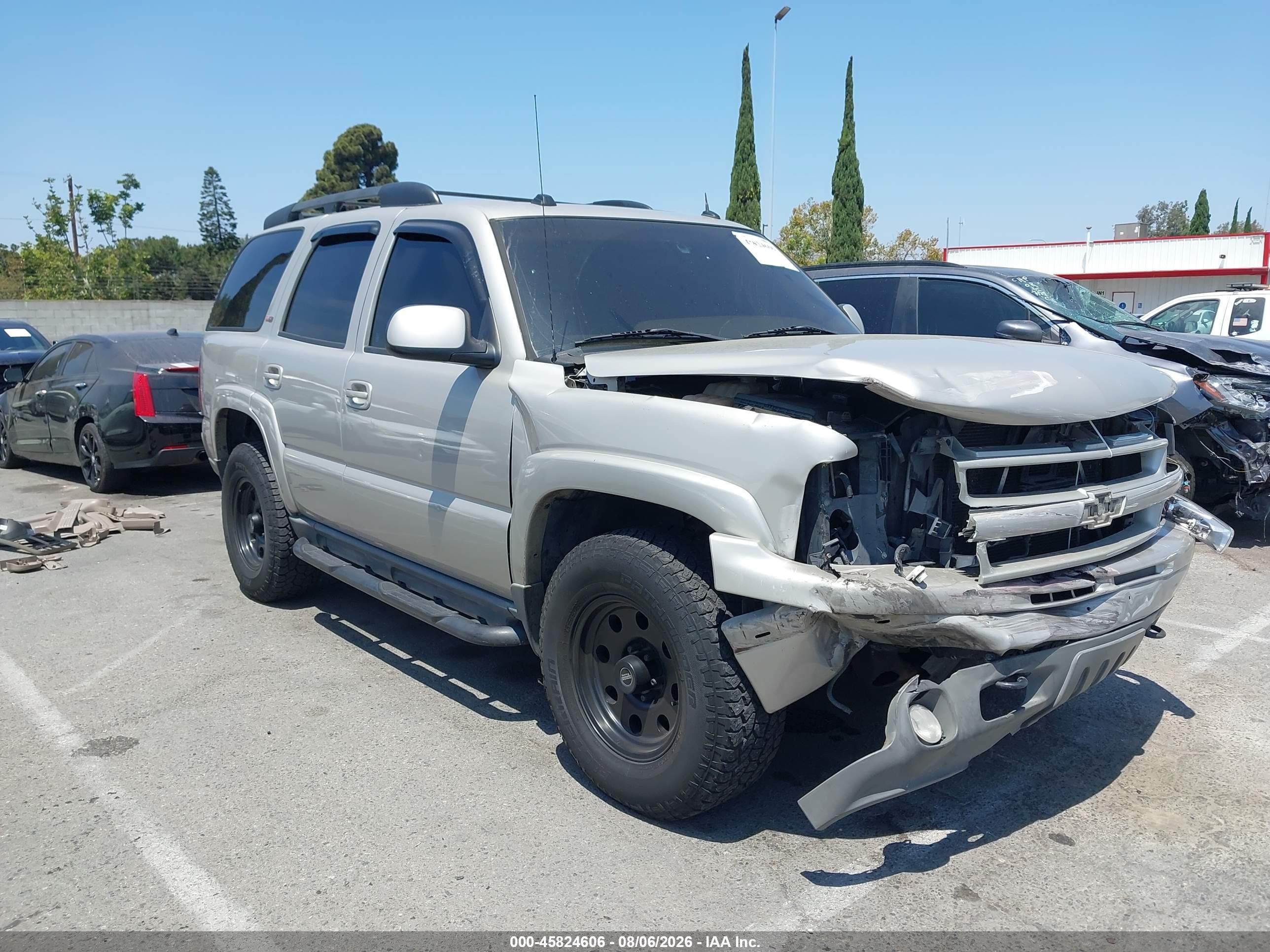 2005 Chevrolet Tahoe Z71 Champagne vin: 1GNEK13T15R260123