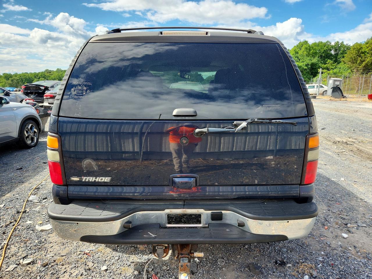 2006 Chevrolet Tahoe K1500 Blue vin: 1GNEK13T16J155159