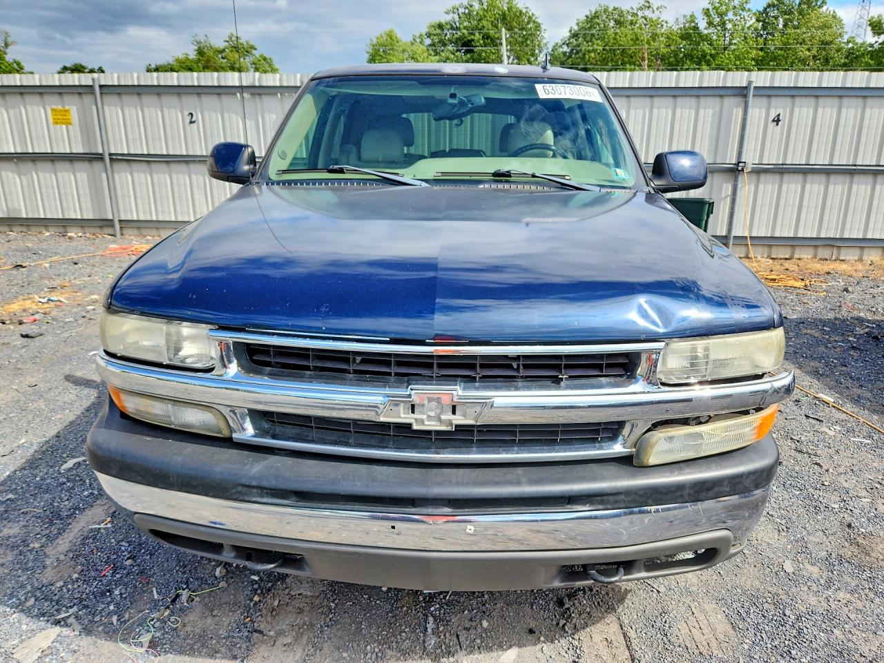 2006 Chevrolet Tahoe K1500 Blue vin: 1GNEK13T16J155159