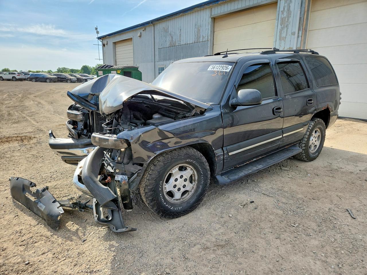 2005 Chevrolet Tahoe K1500 Charcoal vin: 1GNEK13T25J175872