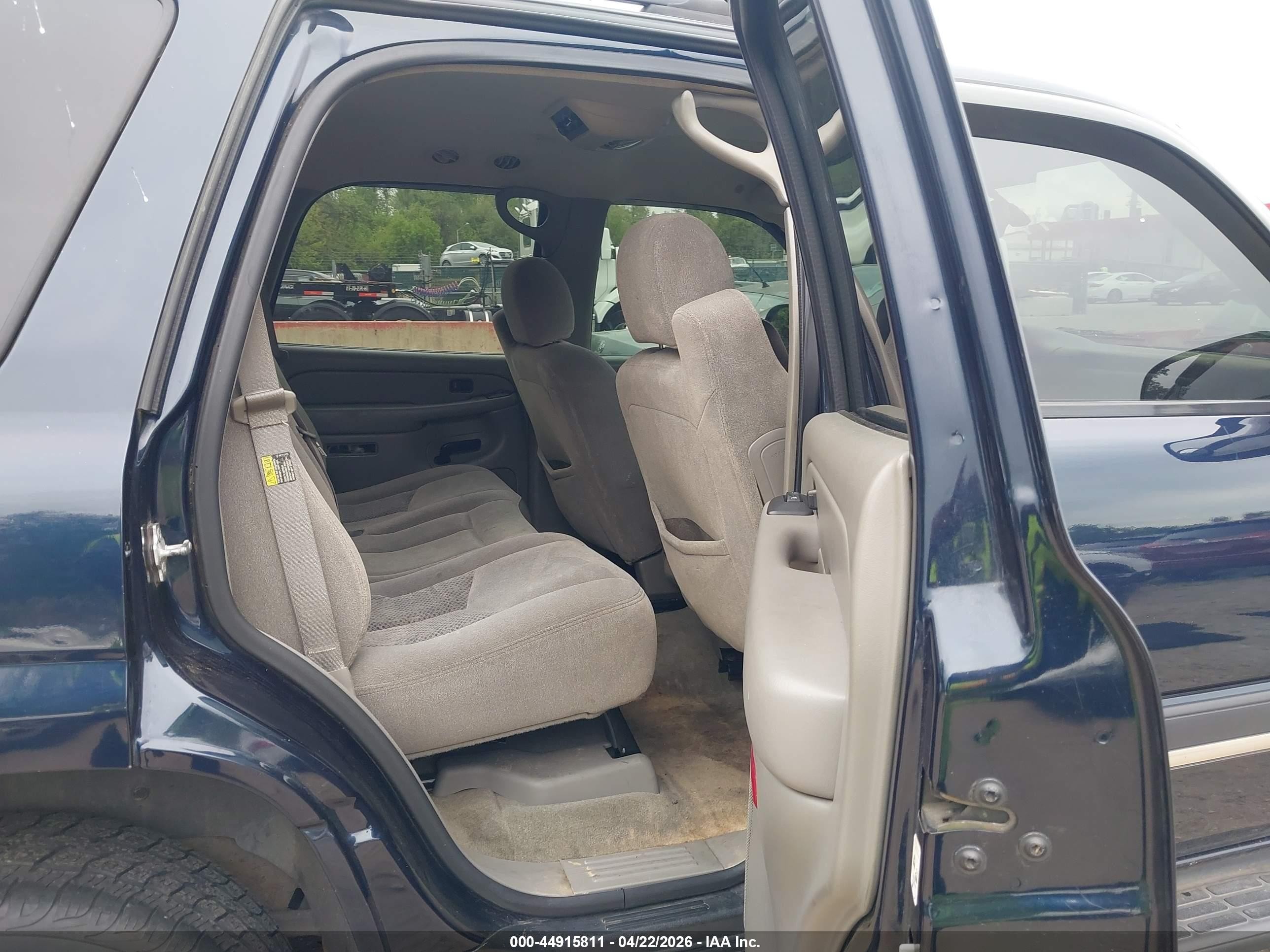 2005 Chevrolet Tahoe Ls Синий vin: 1GNEK13T25R163478