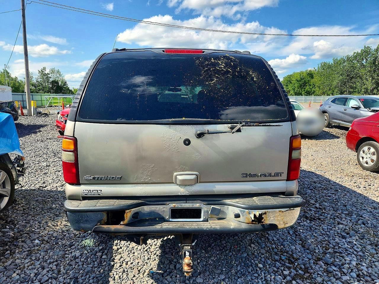 2001 Chevrolet Tahoe K1500 Tan vin: 1GNEK13T31J207299