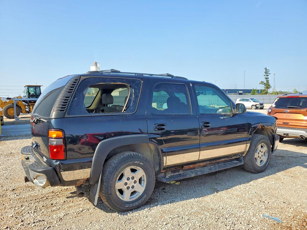2005 Chevrolet Tahoe K1500 Black vin: 1GNEK13T35R159391