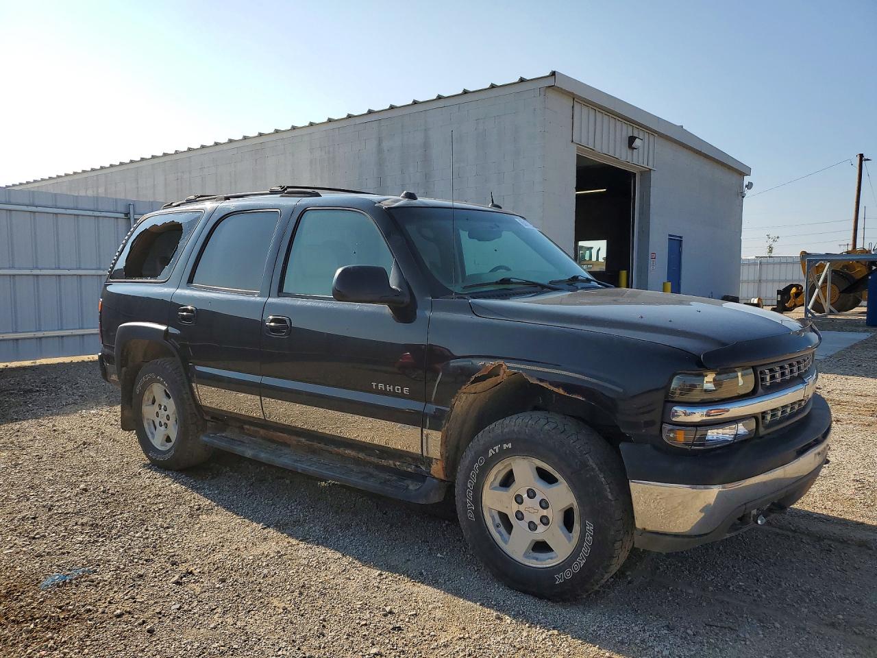 2005 Chevrolet Tahoe K1500 Black vin: 1GNEK13T35R159391