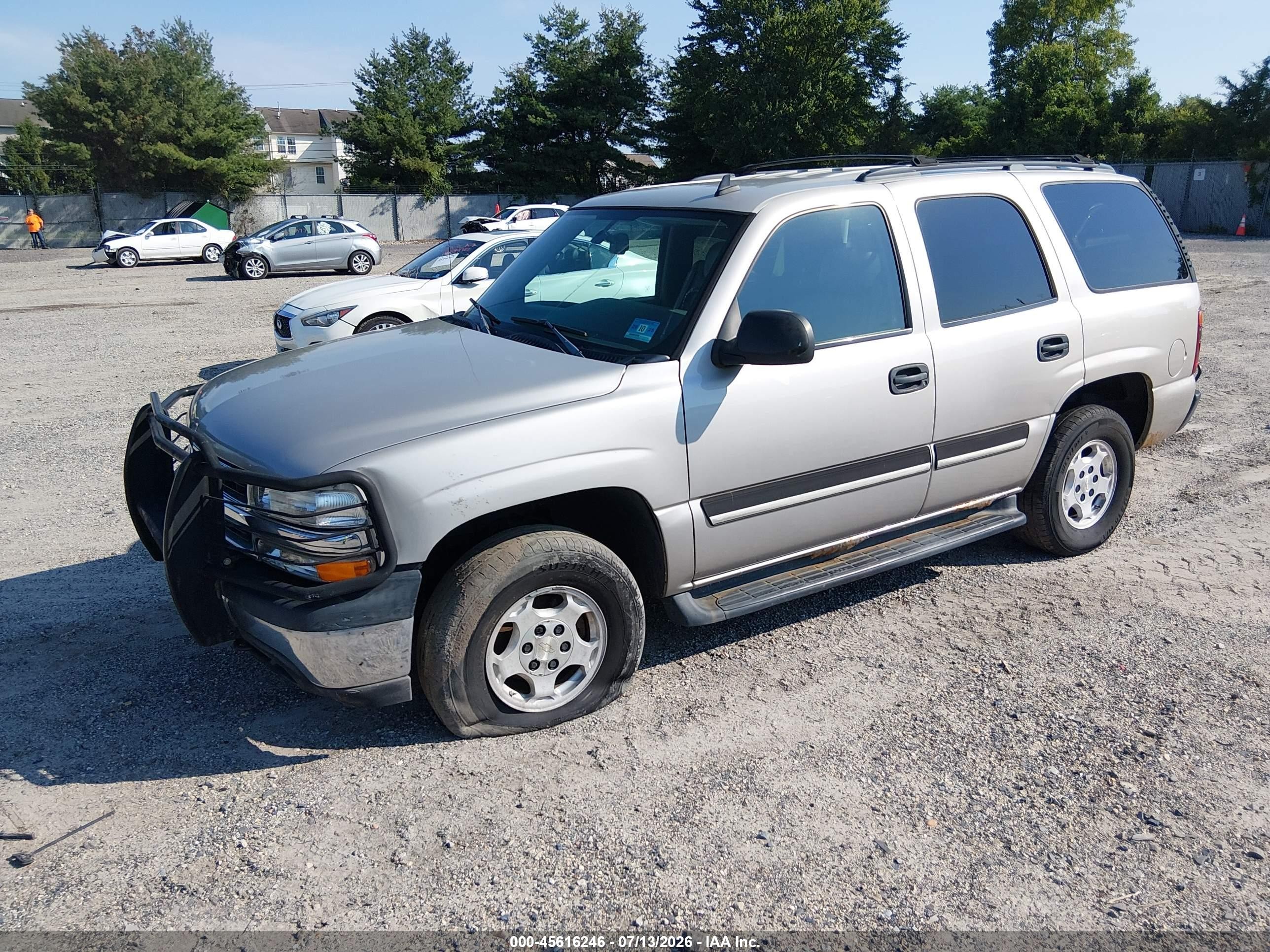 2006 Chevrolet Tahoe Ls Tan vin: 1GNEK13T36R155939
