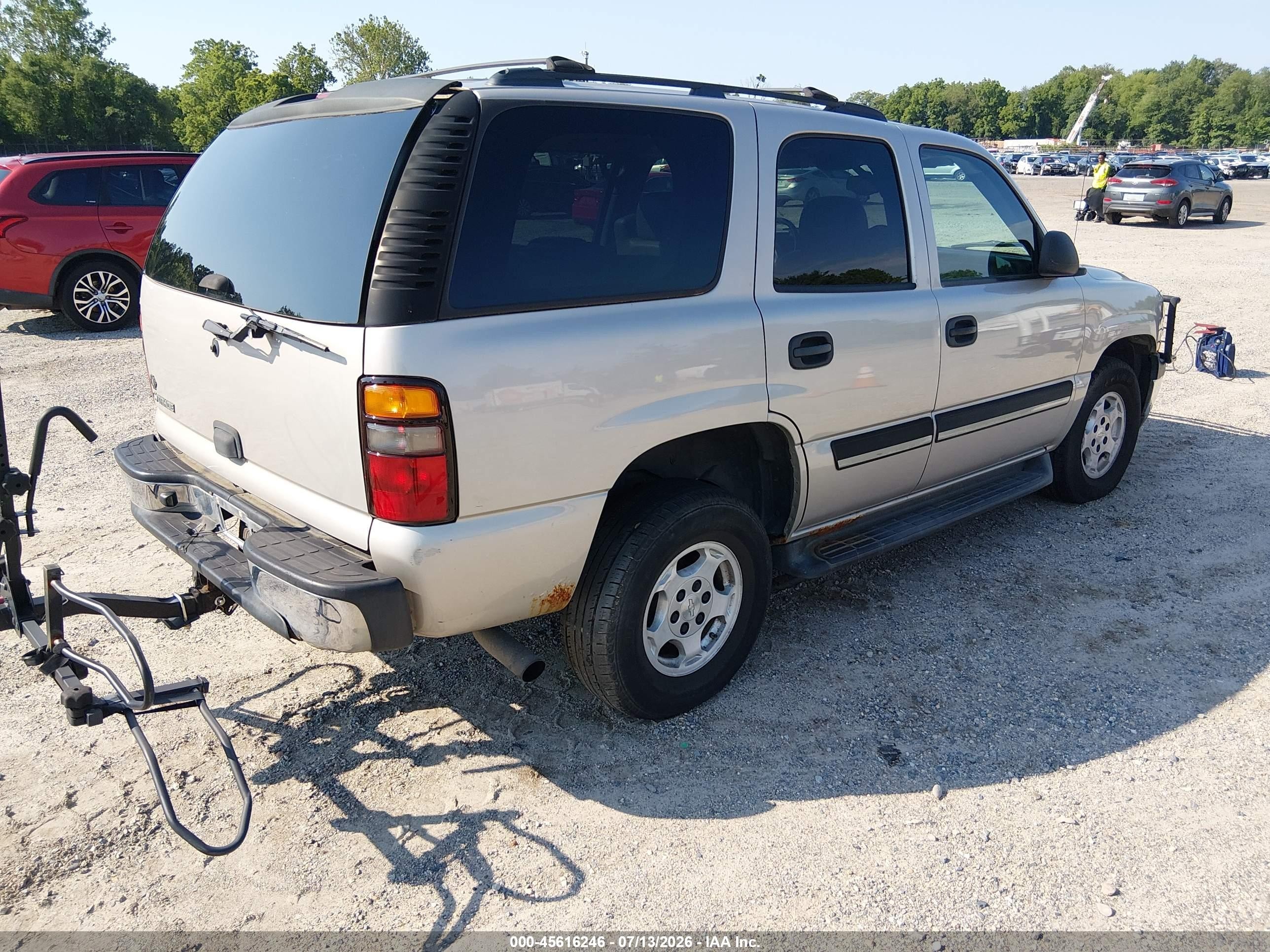 2006 Chevrolet Tahoe Ls Tan vin: 1GNEK13T36R155939
