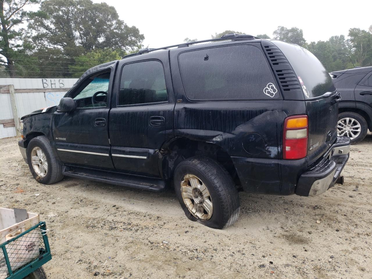 2001 Chevrolet Tahoe K1500 Black vin: 1GNEK13T41J106837