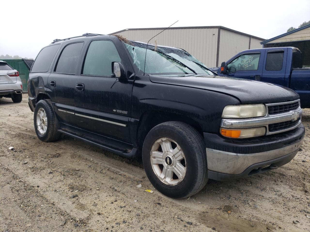 2001 Chevrolet Tahoe K1500 Black vin: 1GNEK13T41J106837