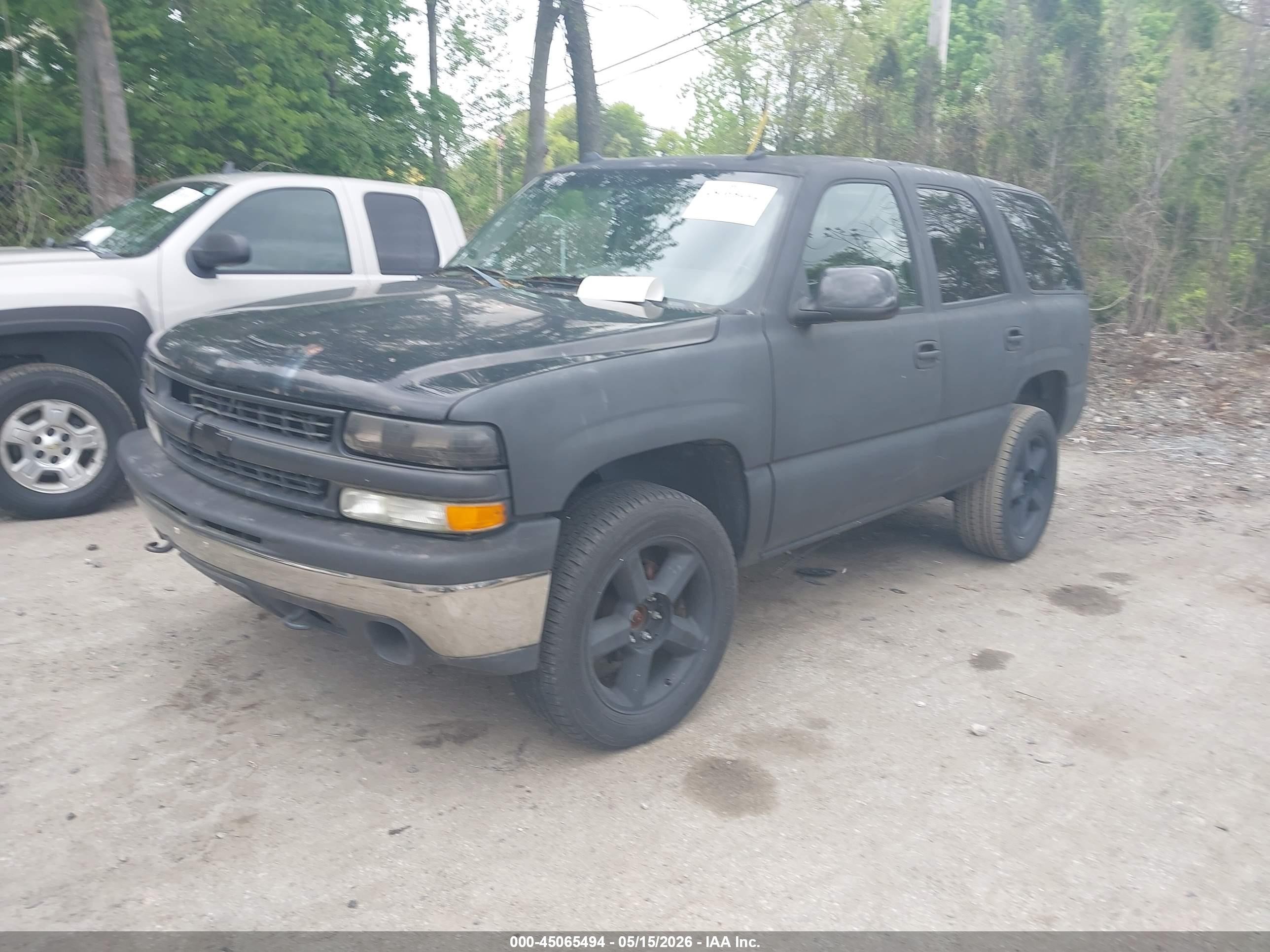 2004 Chevrolet Tahoe Lt Черный vin: 1GNEK13T44J325303