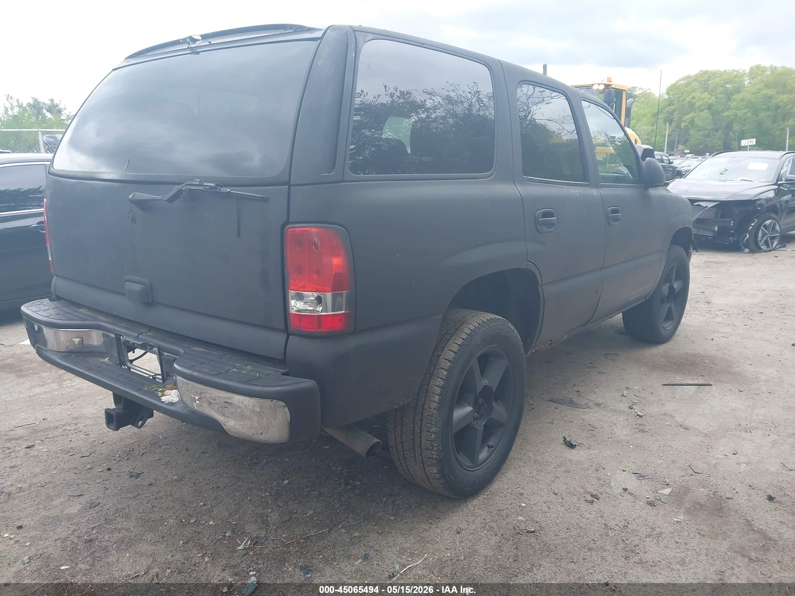 2004 Chevrolet Tahoe Lt Черный vin: 1GNEK13T44J325303