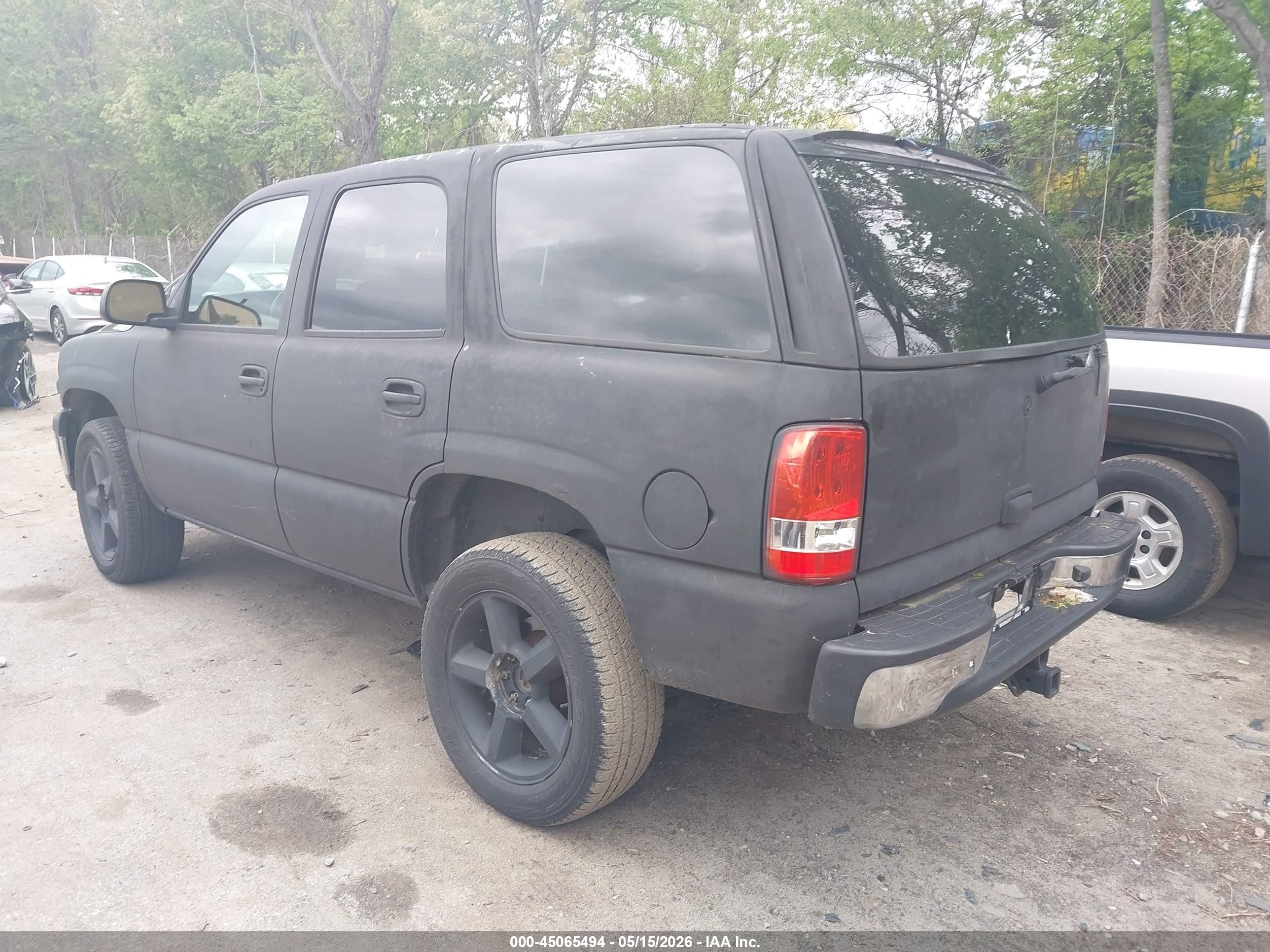 2004 Chevrolet Tahoe Lt Черный vin: 1GNEK13T44J325303