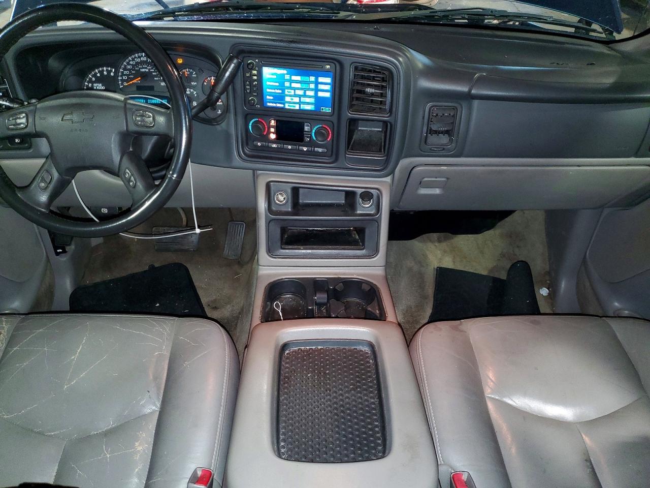 2005 Chevrolet Tahoe K1500 Blue vin: 1GNEK13T45R153986