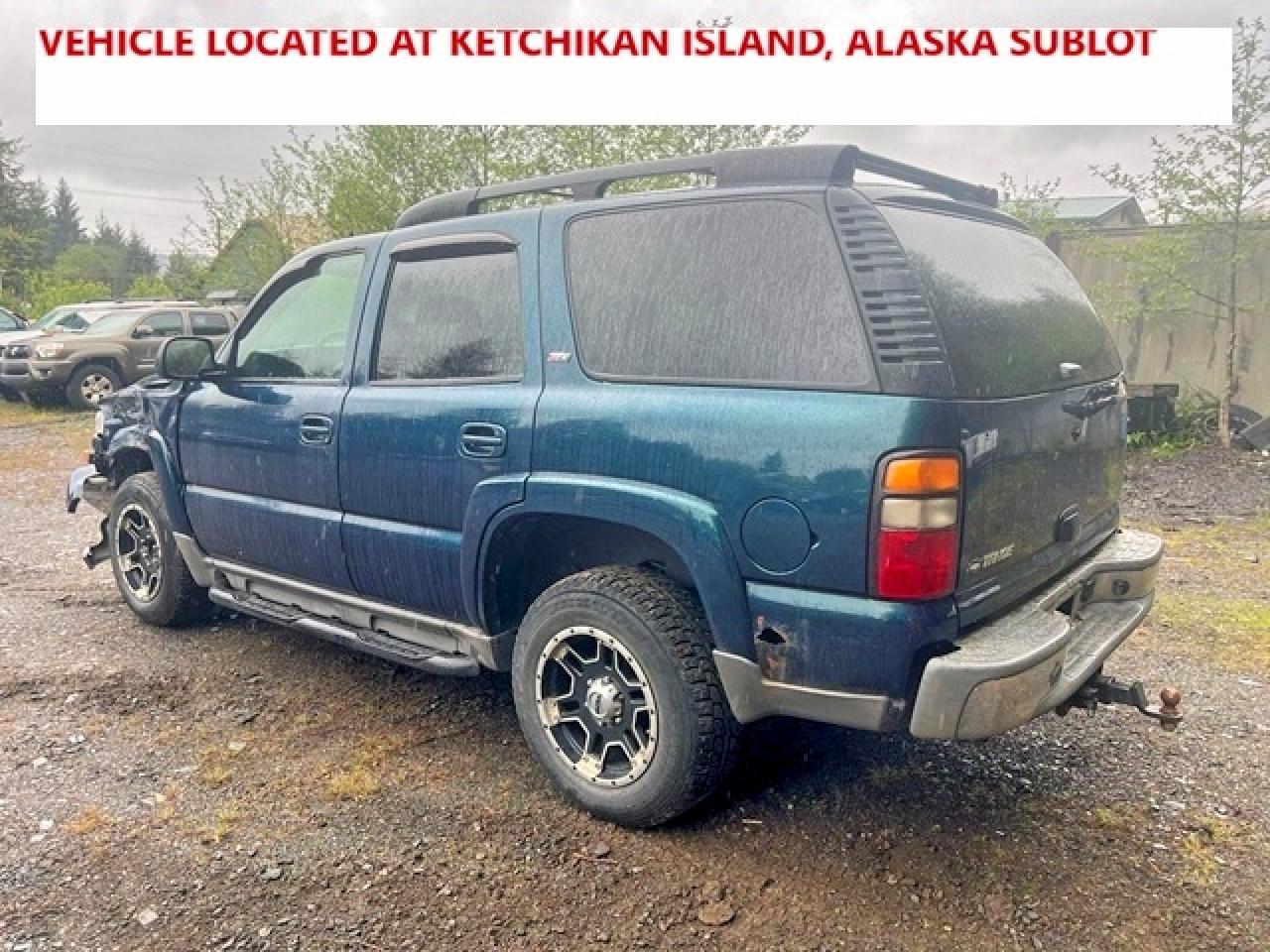 2006 Chevrolet Tahoe K1500 Teal vin: 1GNEK13T46R121122