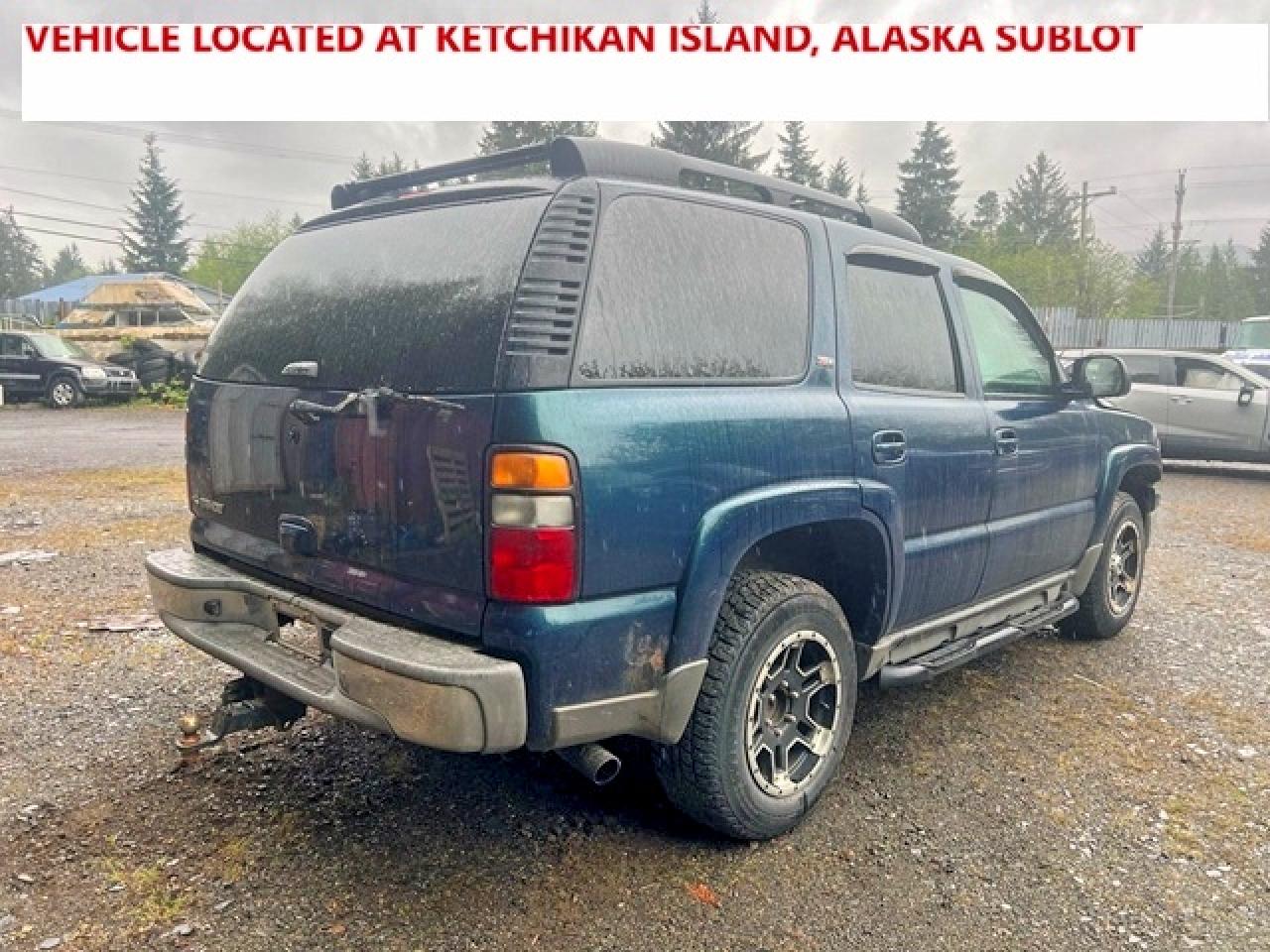 2006 Chevrolet Tahoe K1500 Teal vin: 1GNEK13T46R121122