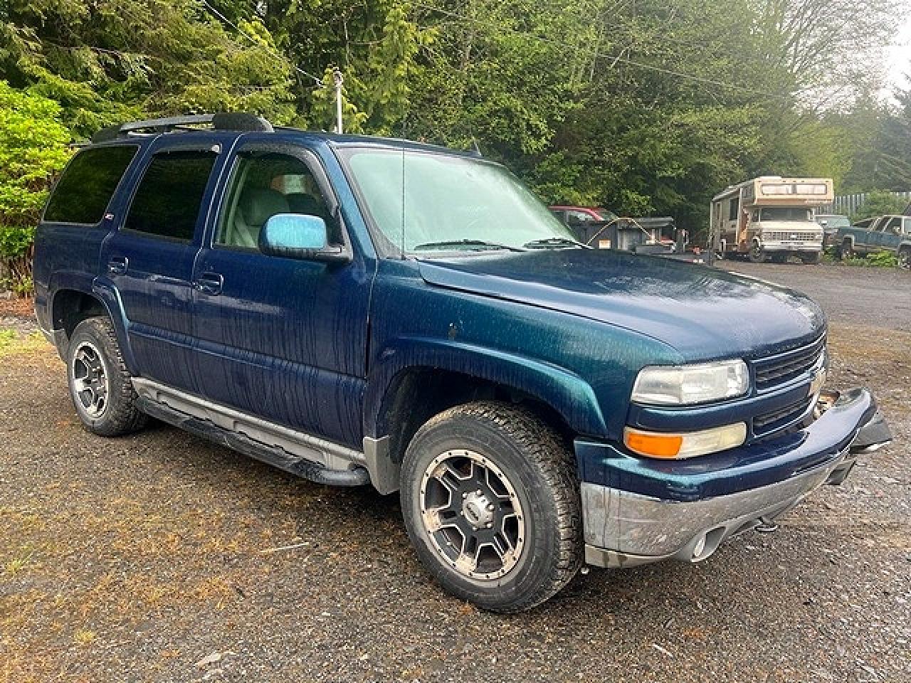 2006 Chevrolet Tahoe K1500 Teal vin: 1GNEK13T46R121122