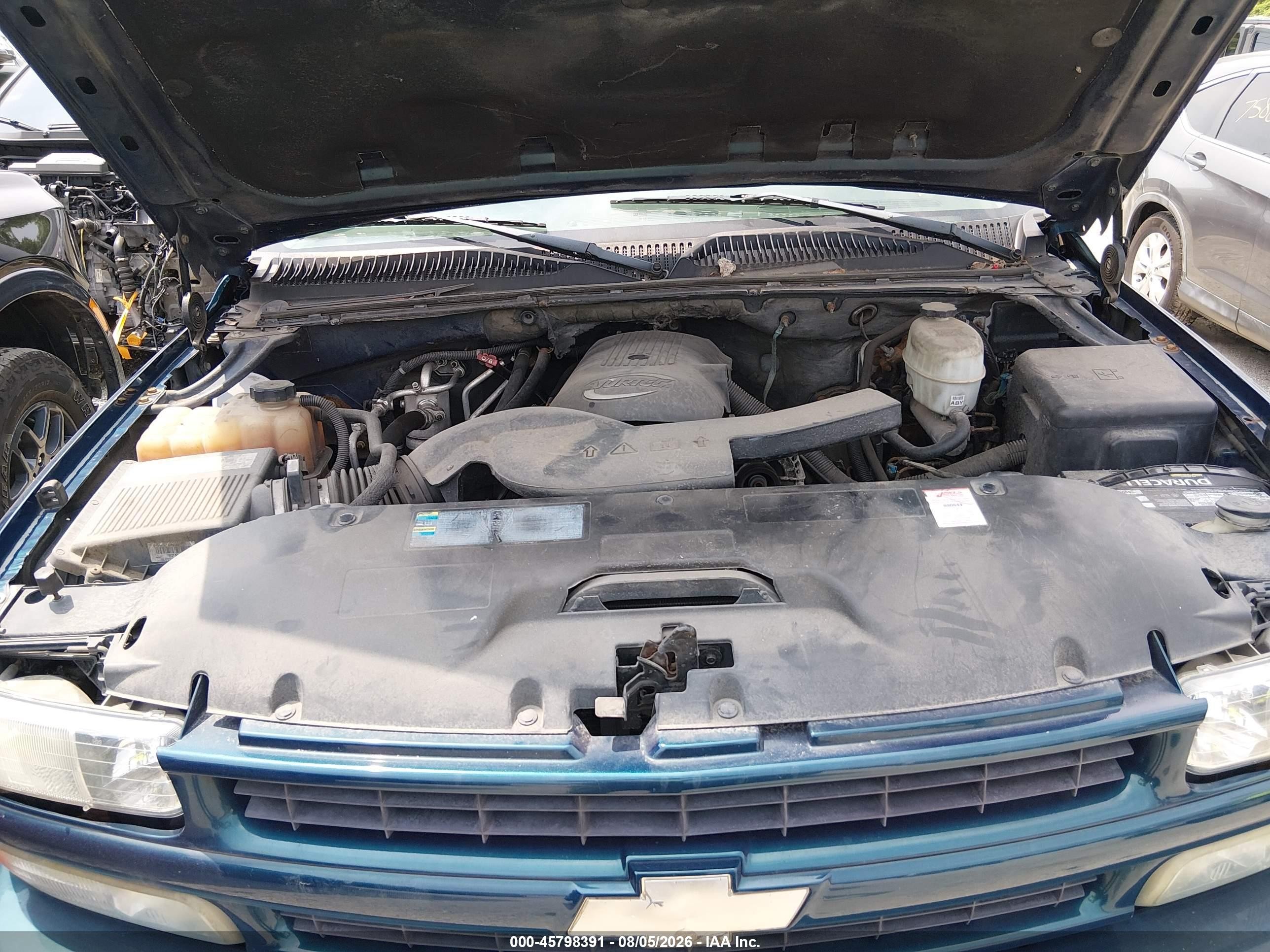 2006 Chevrolet Tahoe Z71 Blue vin: 1GNEK13T46R162608