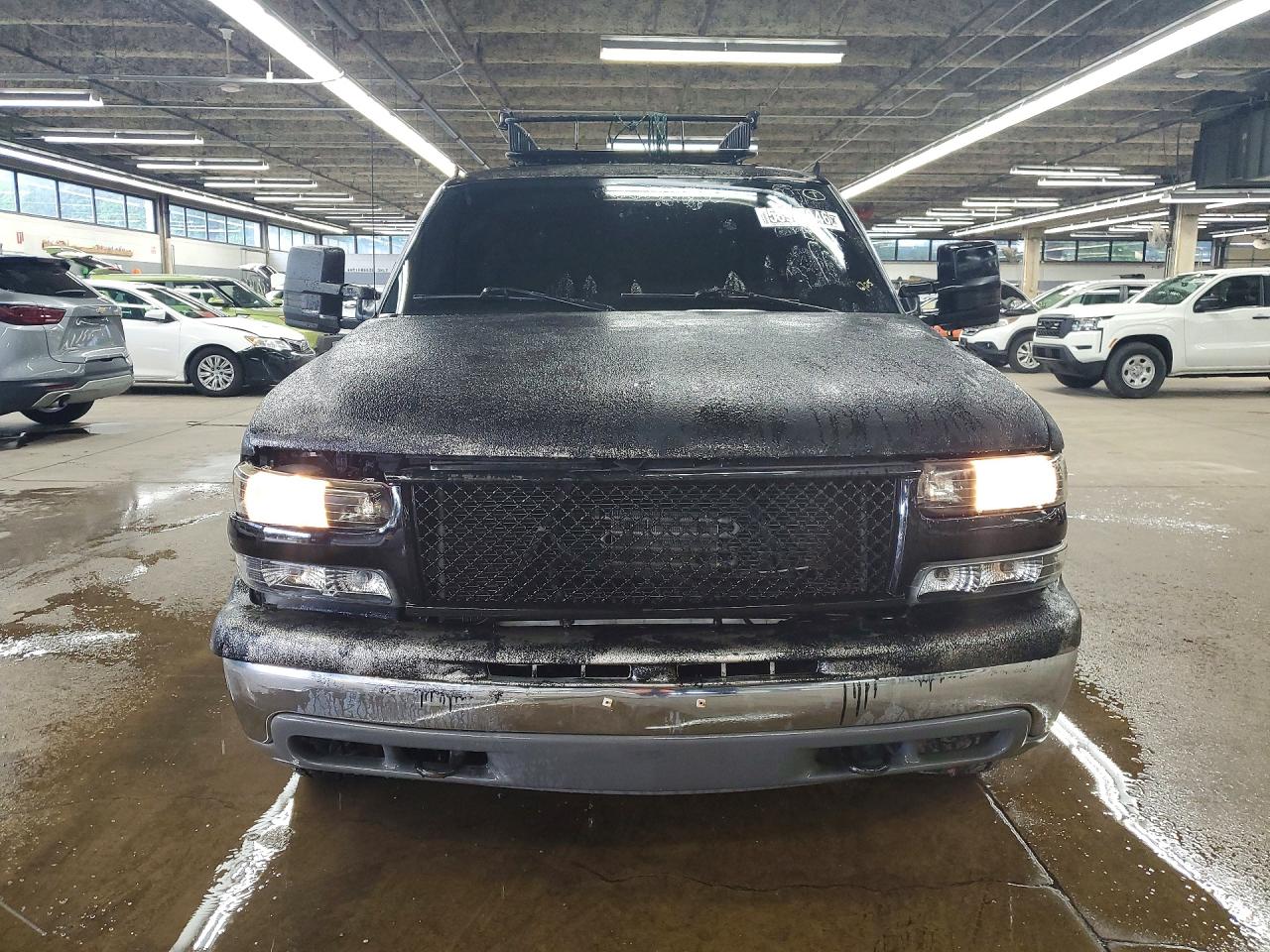 2001 Chevrolet Tahoe K1500 Серый vin: 1GNEK13T51J261218