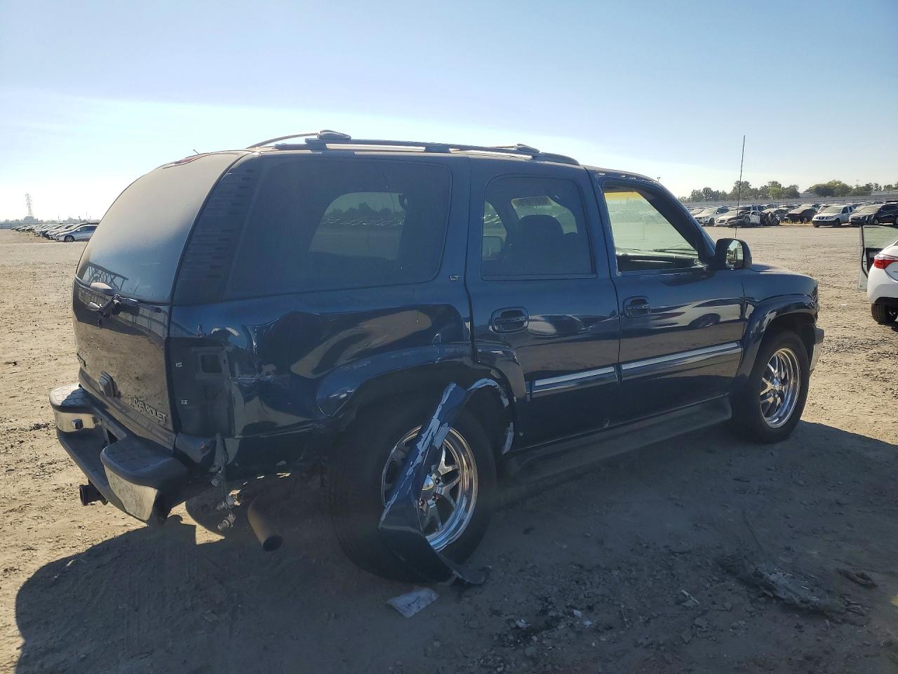 2001 Chevrolet Tahoe K1500 Blue vin: 1GNEK13T51R104130