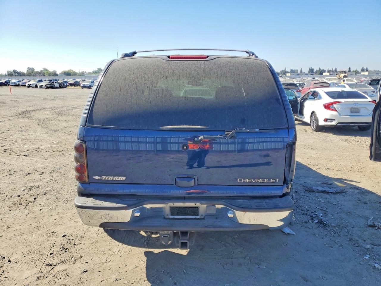 2001 Chevrolet Tahoe K1500 Blue vin: 1GNEK13T51R104130