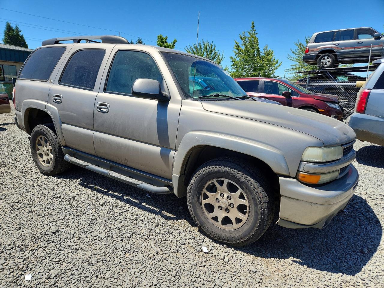 2003 Chevrolet Tahoe K1500 Tan vin: 1GNEK13T53R134862