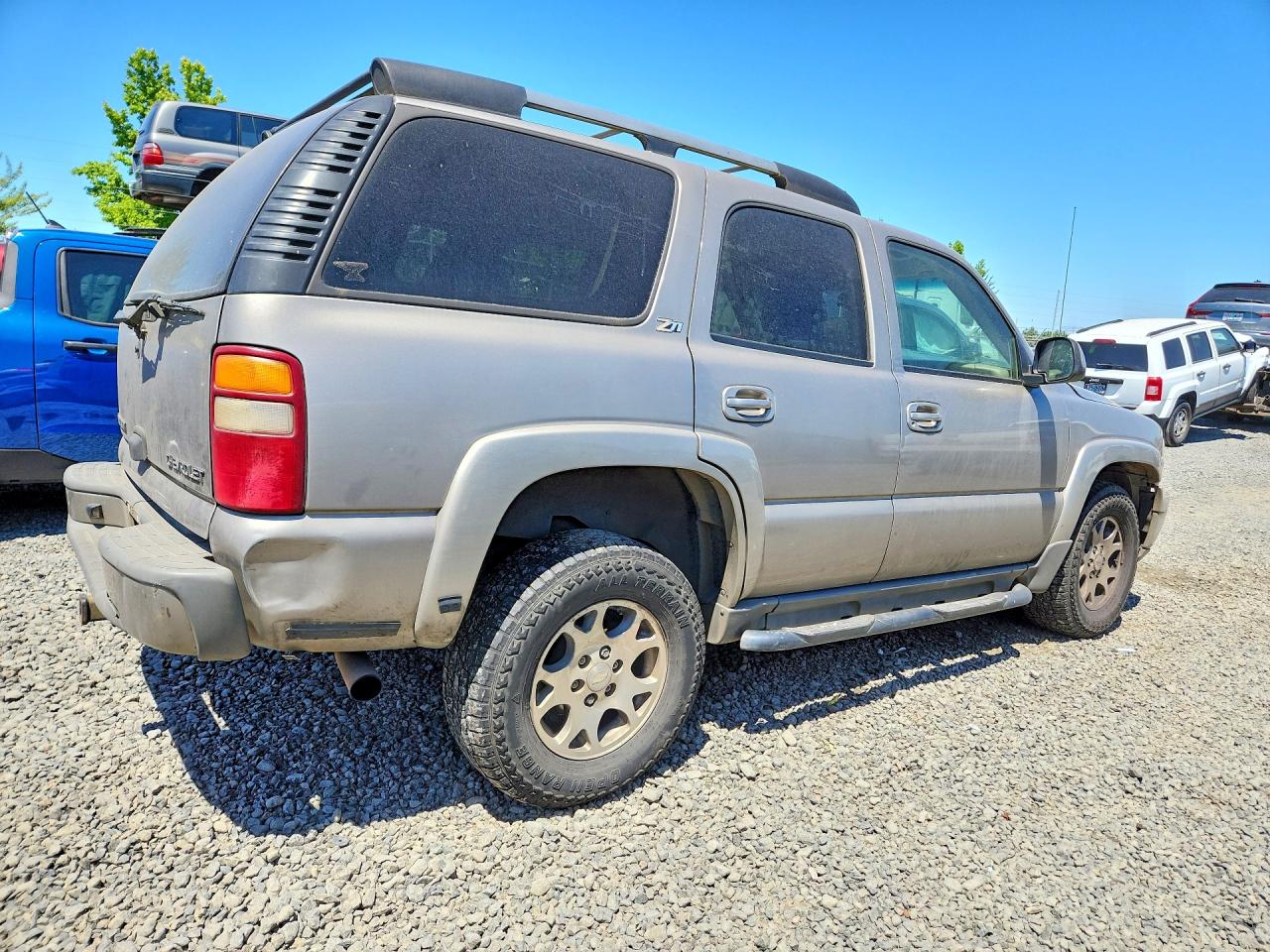 2003 Chevrolet Tahoe K1500 Tan vin: 1GNEK13T53R134862