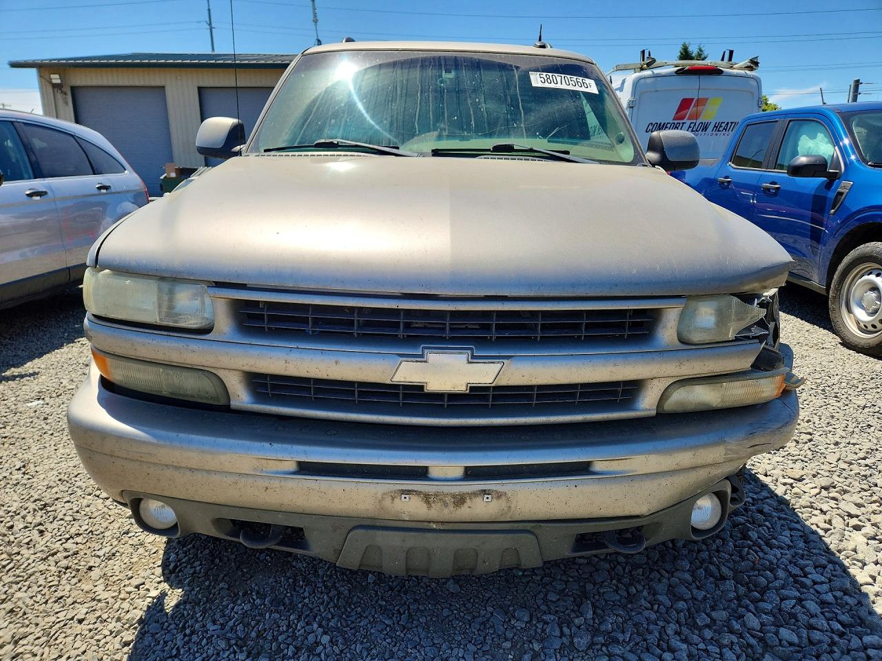 2003 Chevrolet Tahoe K1500 Tan vin: 1GNEK13T53R134862