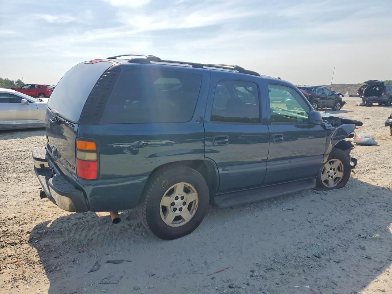 2005 Chevrolet Tahoe K1500 Blue vin: 1GNEK13T55J130084