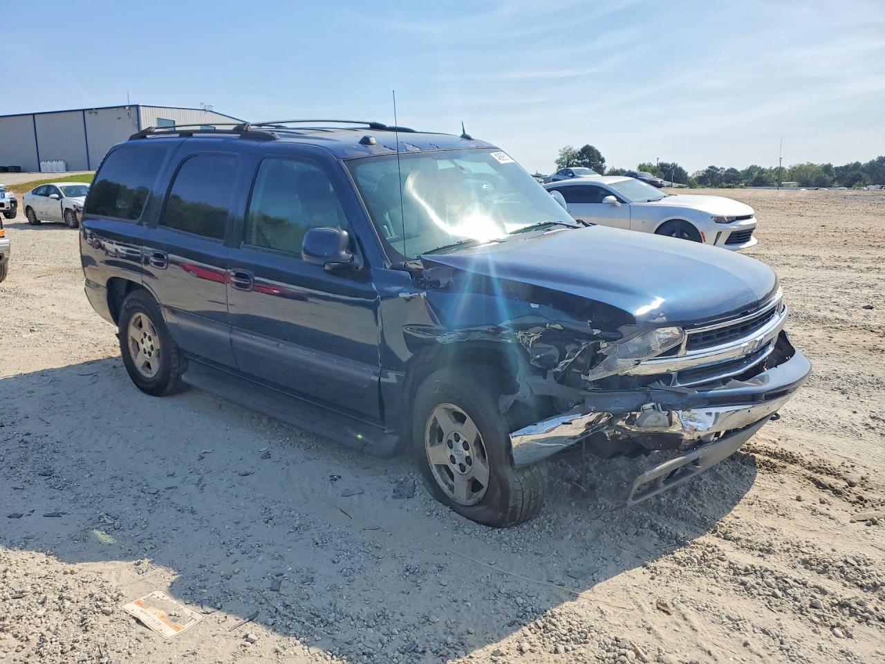 2005 Chevrolet Tahoe K1500 Blue vin: 1GNEK13T55J130084