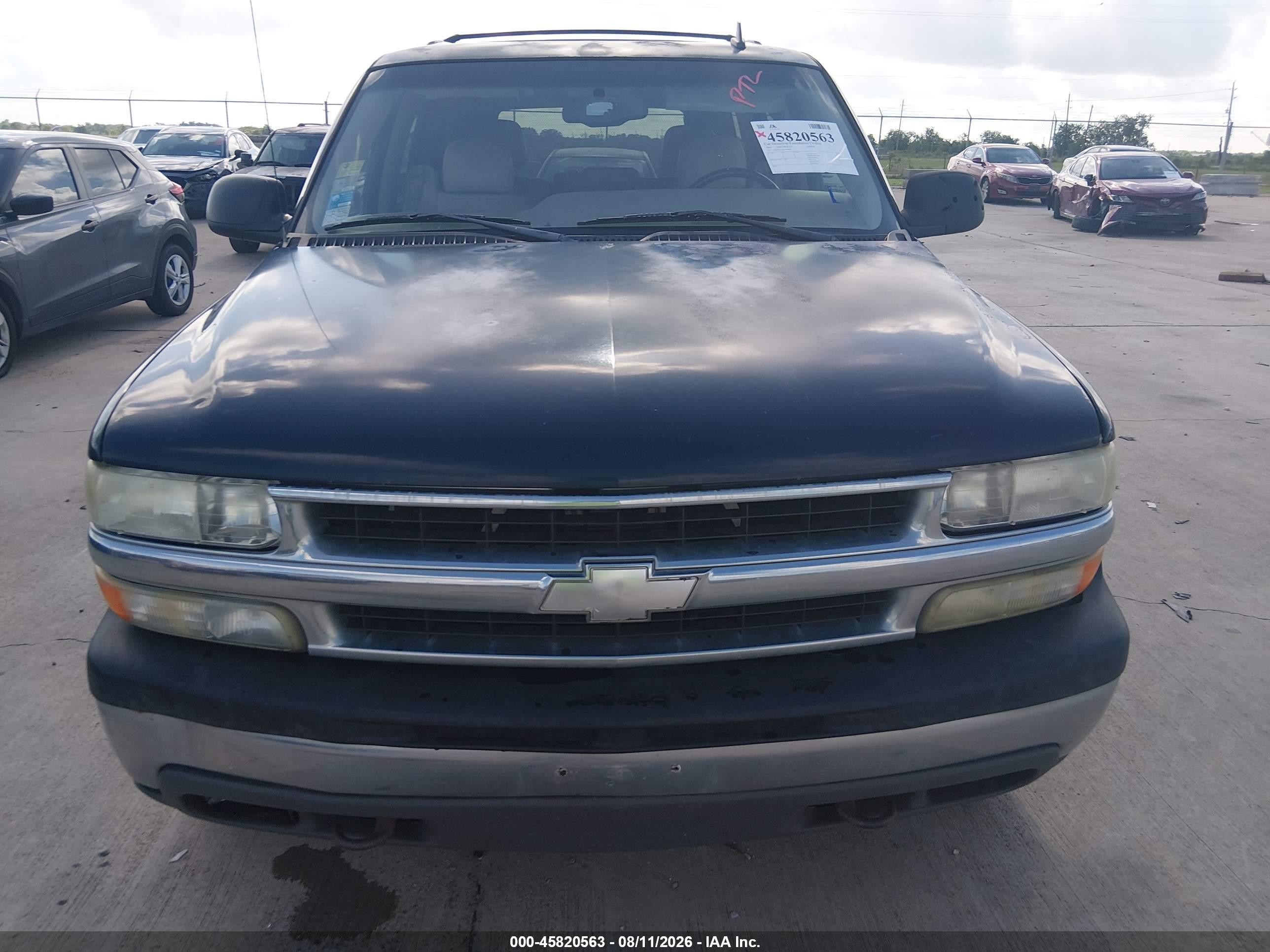 2006 Chevrolet Tahoe Ls Dark Blue vin: 1GNEK13T56J154449